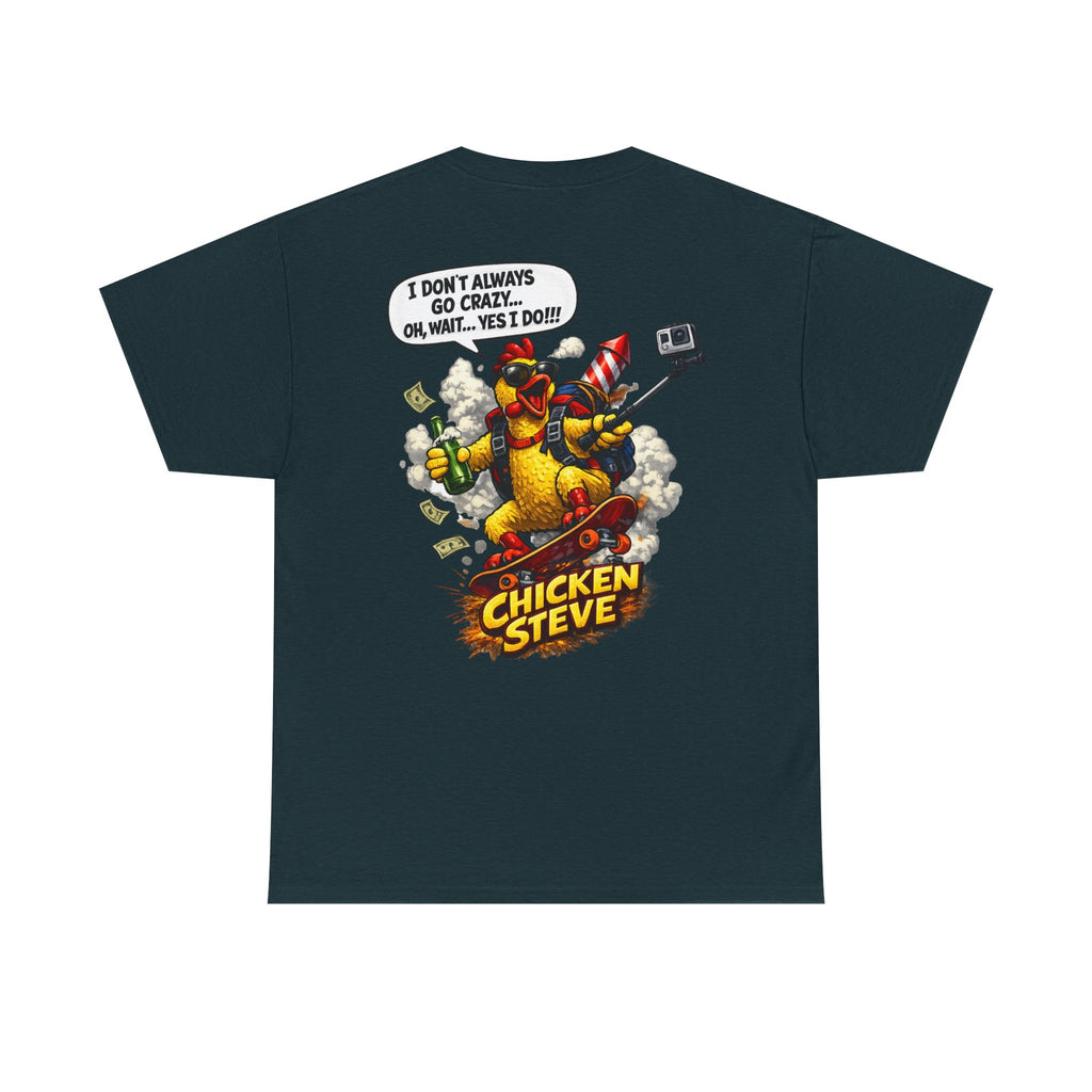 Unisex Heavy Cotton Tee    Chicken Steve's Adventures