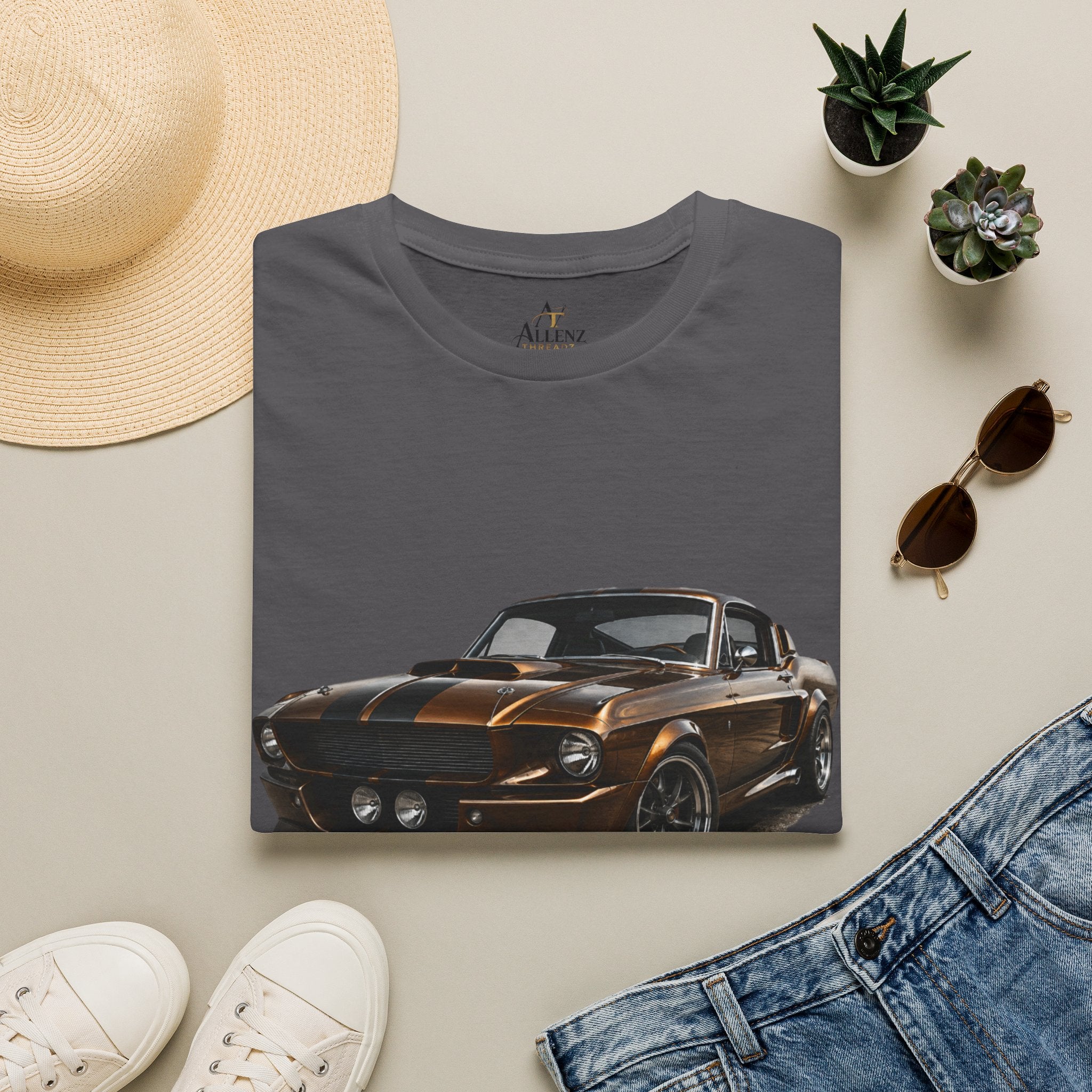 The Unicorn 67 Mustang Unisex Softstyle T-Shirt