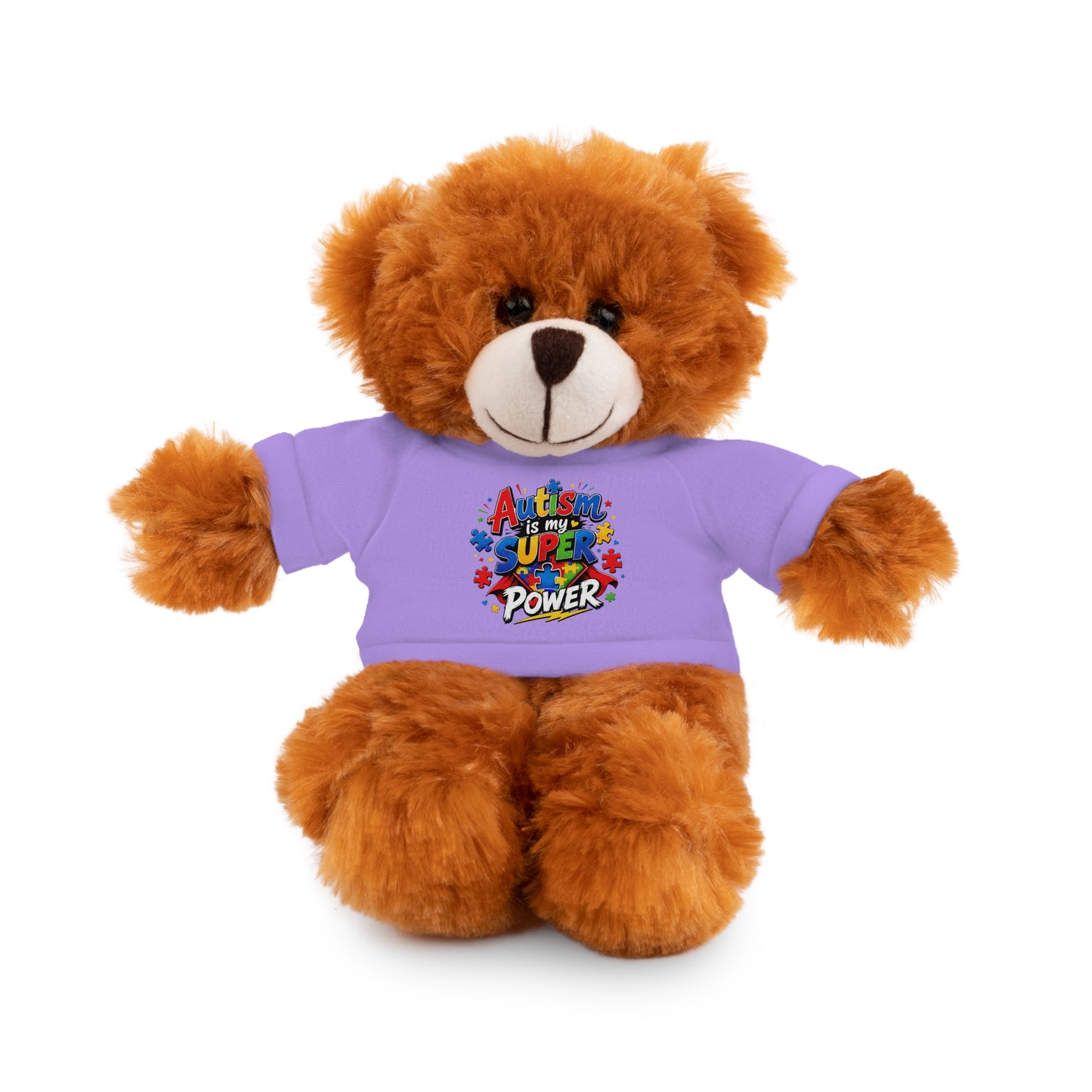 Kids Stuffed Animal with Autism T-Shirt