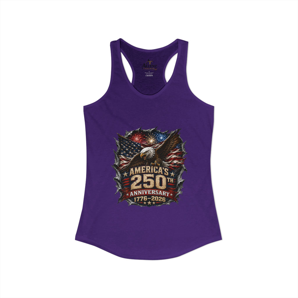 Americas 250th Anniversary Women's Ideal Racerback Tank