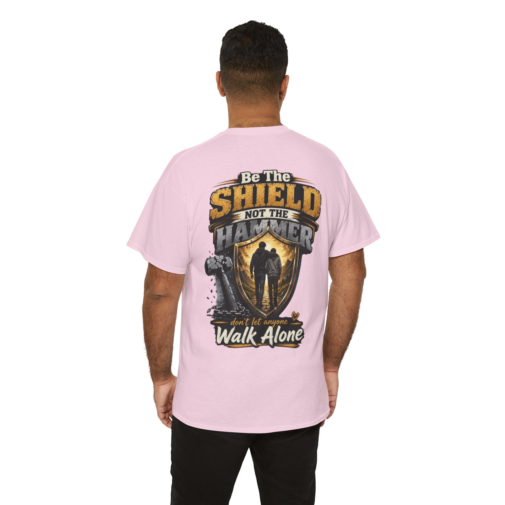 Be The Shield Unisex Heavy Cotton Tee