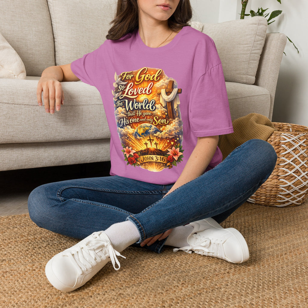 For God So Loved The World Unisex Softstyle T-Shirt