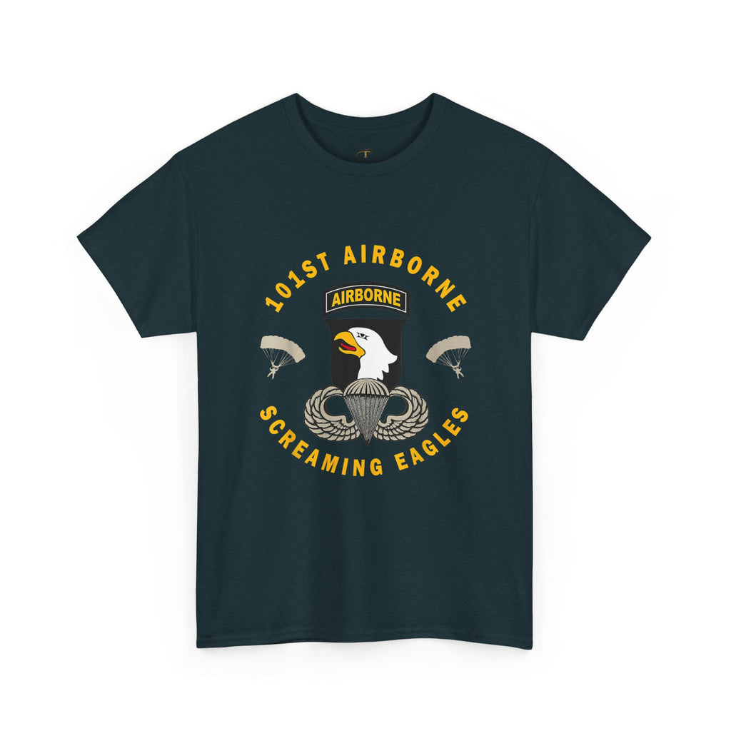 Unisex Heavy Cotton Tee 🦅 101st Airborne “Screaming Eagles” Veteran
