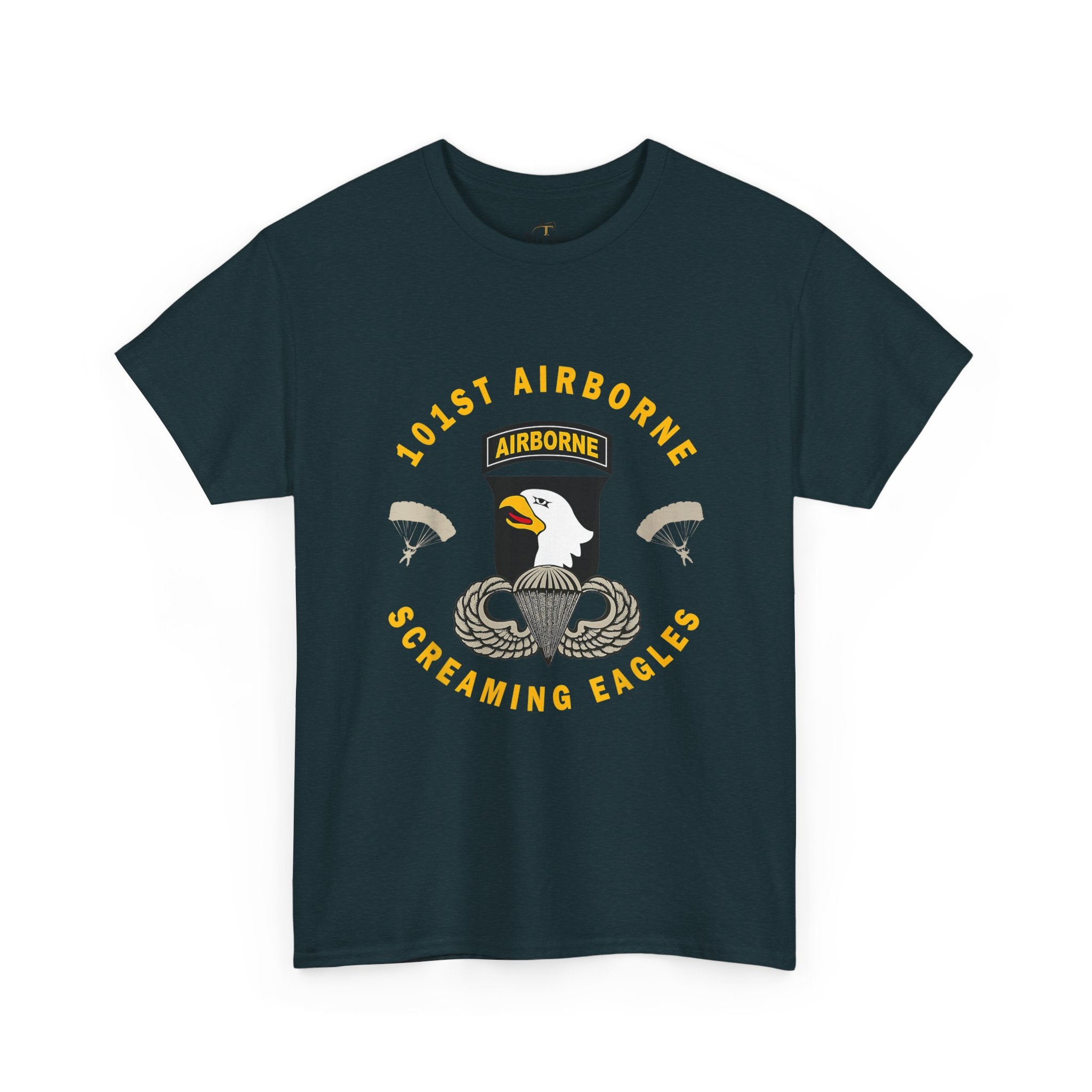 Unisex Heavy Cotton Tee 🦅 101st Airborne “Screaming Eagles” Veteran