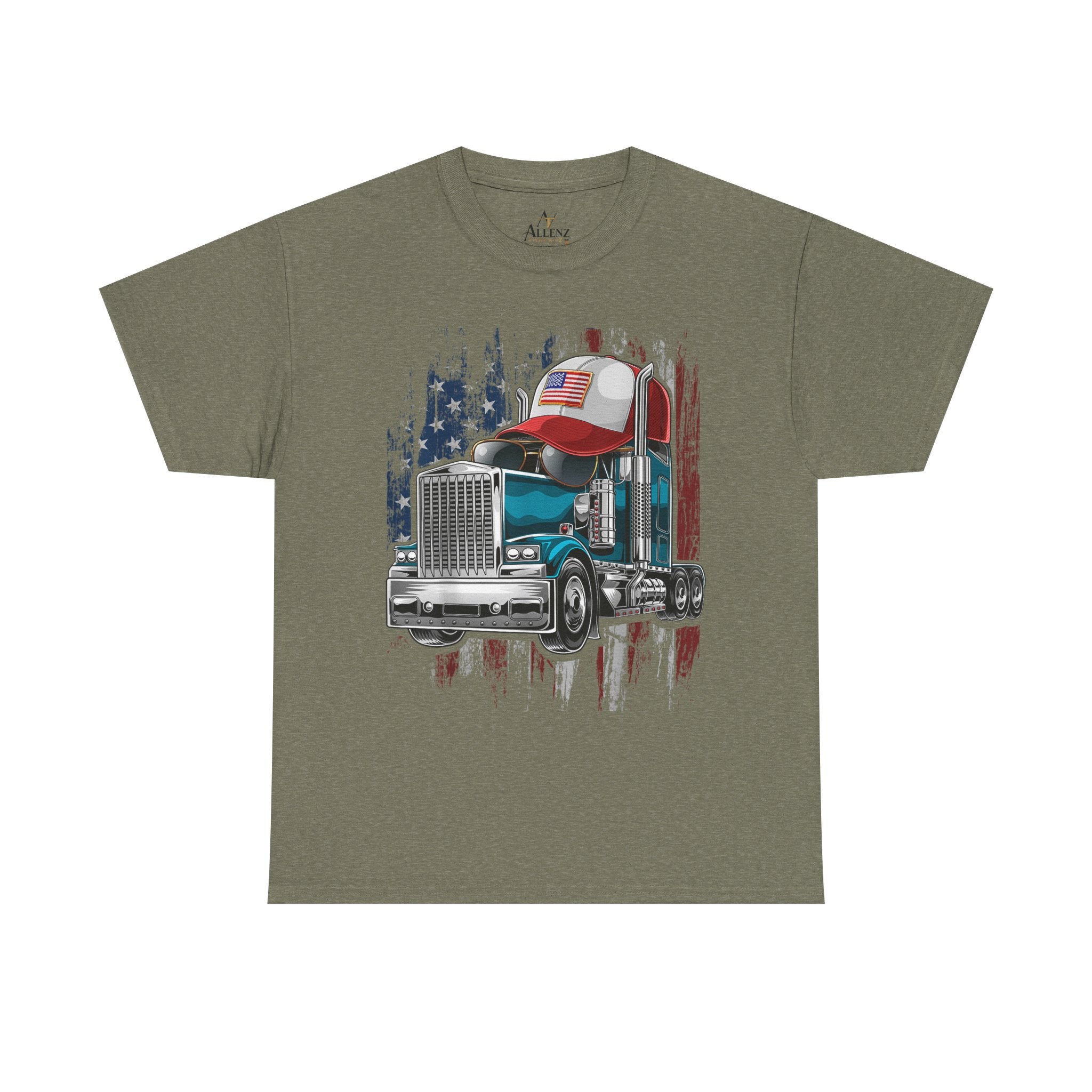 Unisex Heavy Cotton Tee - American Road Warrior Tee