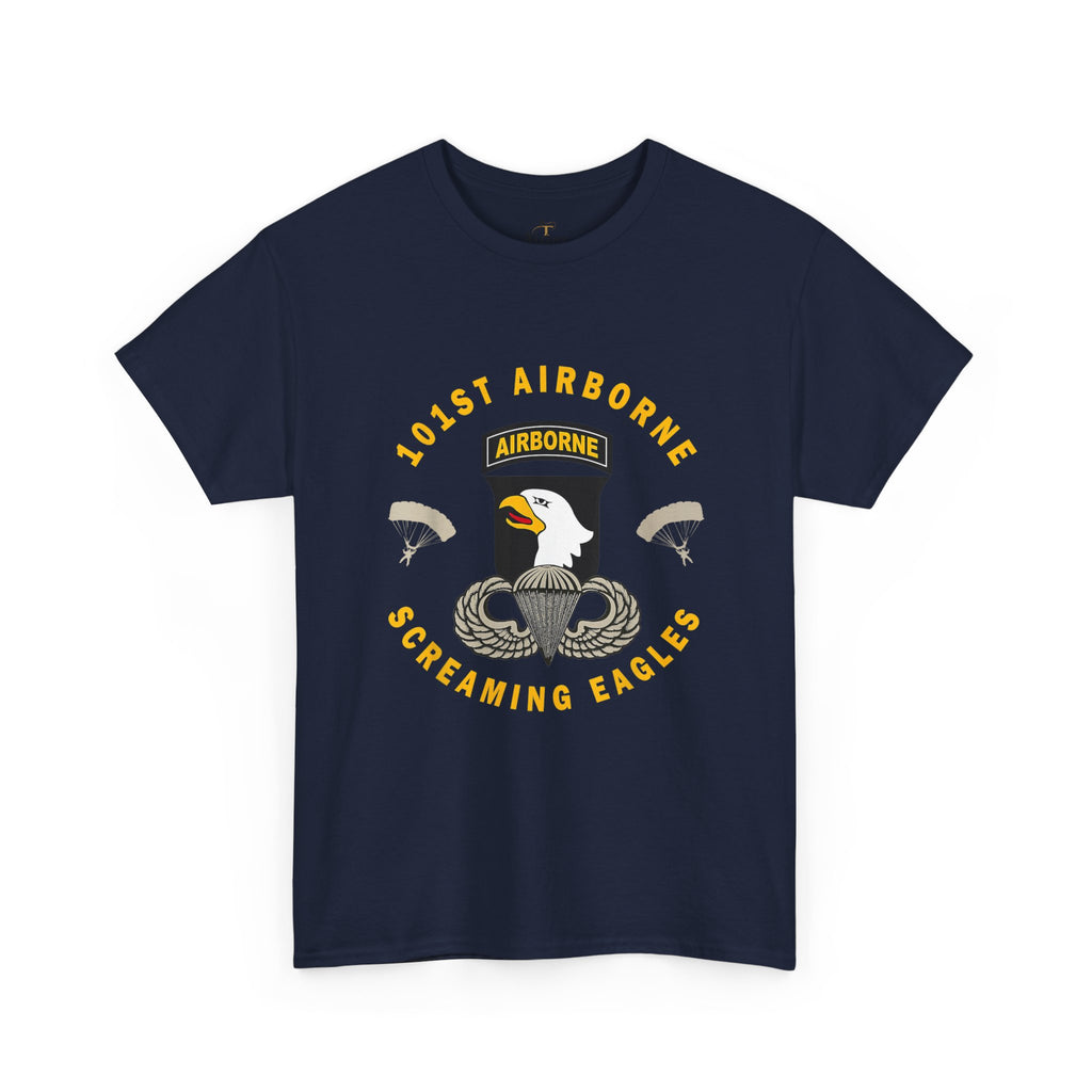 Unisex Heavy Cotton Tee 🦅 101st Airborne “Screaming Eagles” Veteran