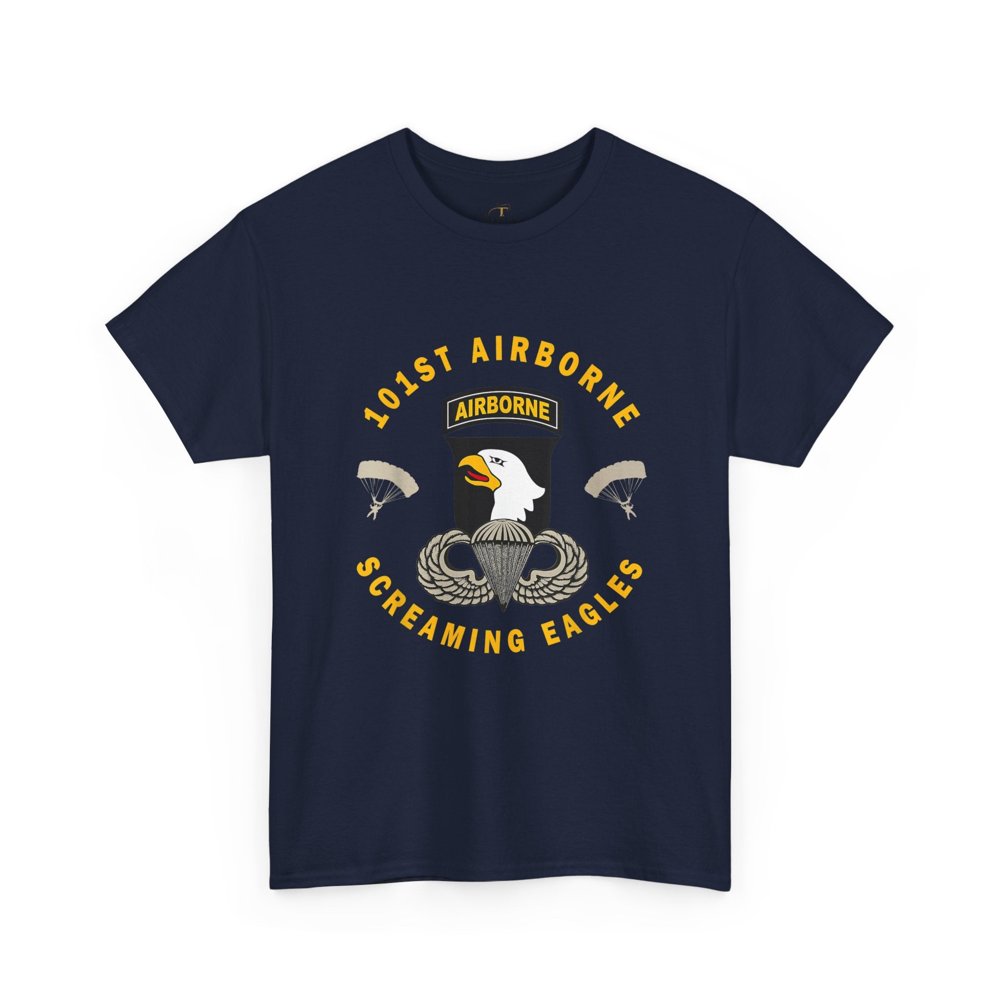 Unisex Heavy Cotton Tee 🦅 101st Airborne “Screaming Eagles” Veteran