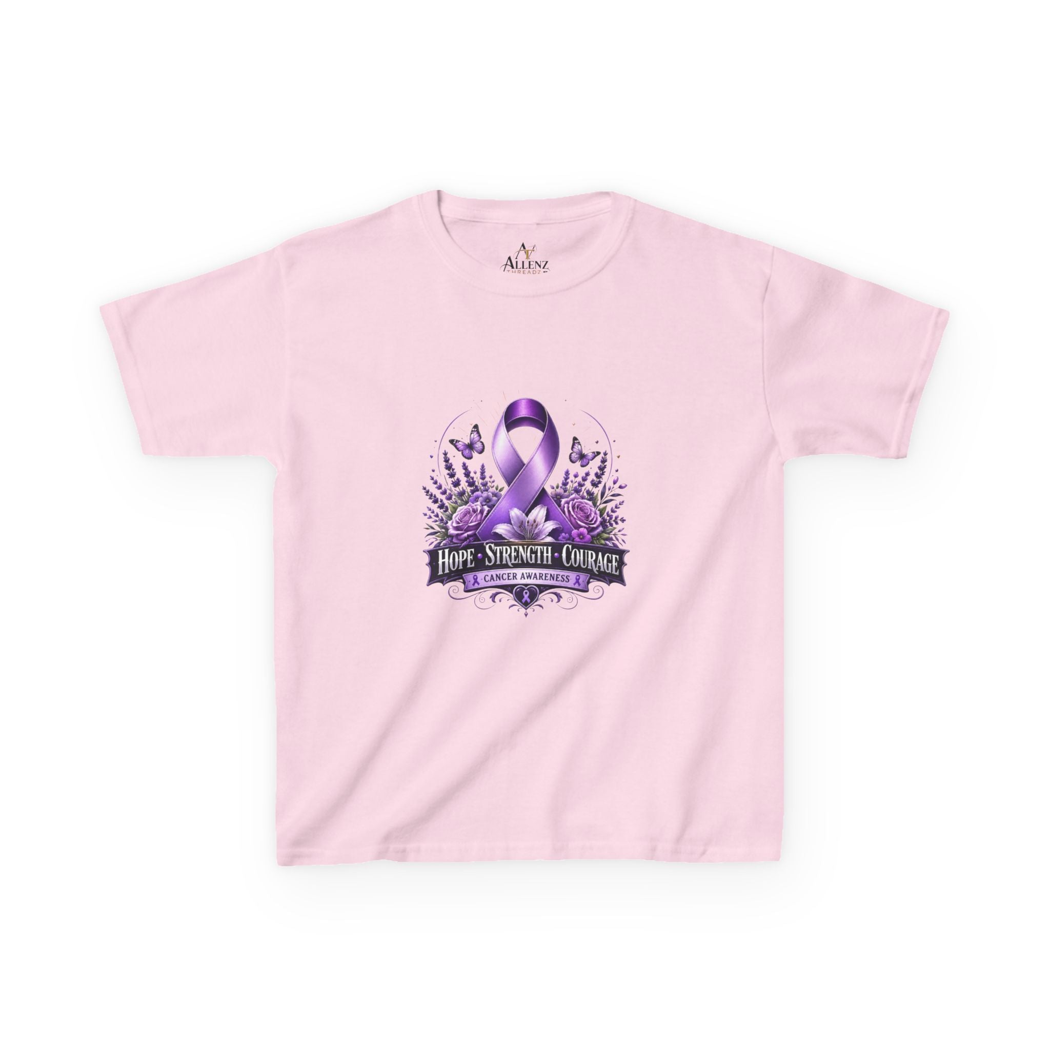 Cancer Awareness Kids Heavy Cotton™ Tee