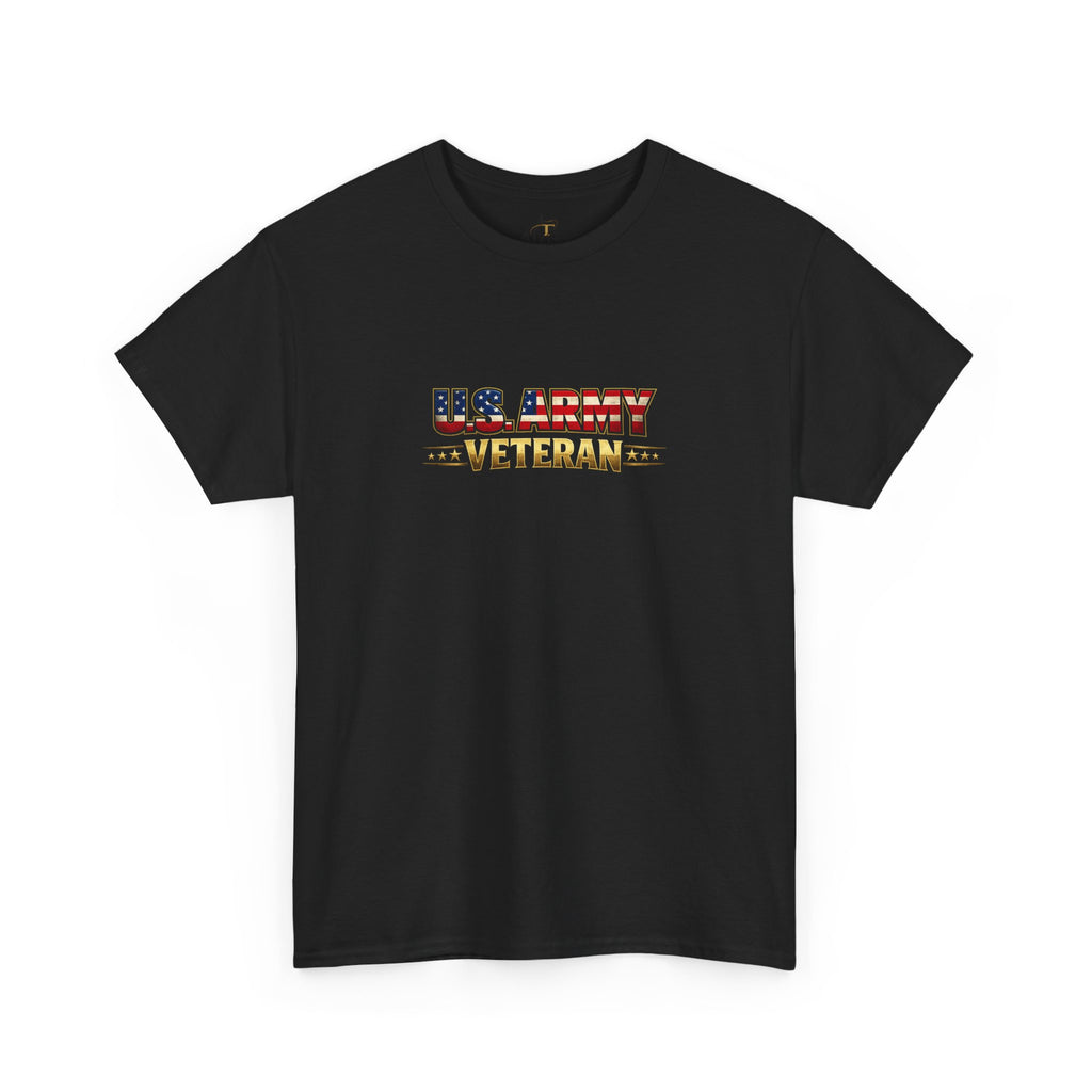 Army Veteran Unisex Heavy Cotton Tee