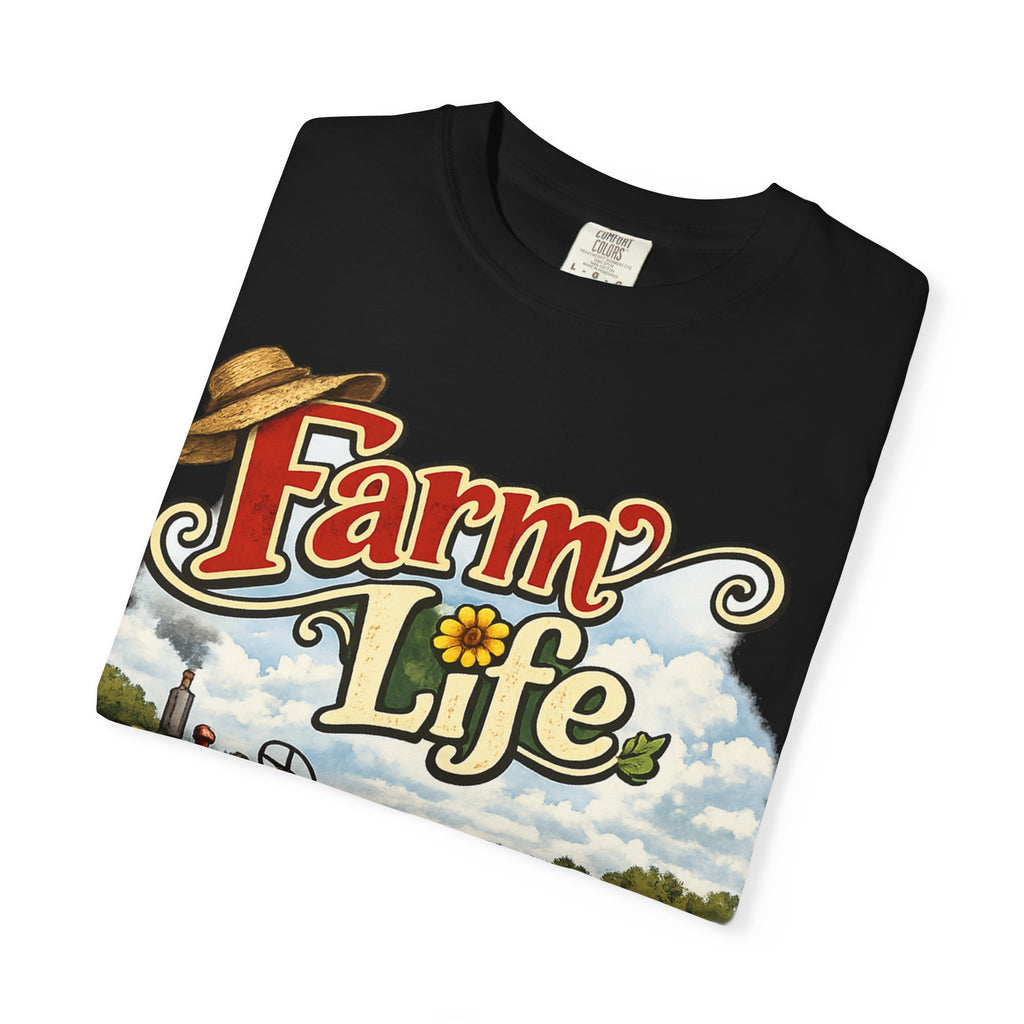 Farm Life T-Shirt — Vintage Tractor Country Graphic Tee