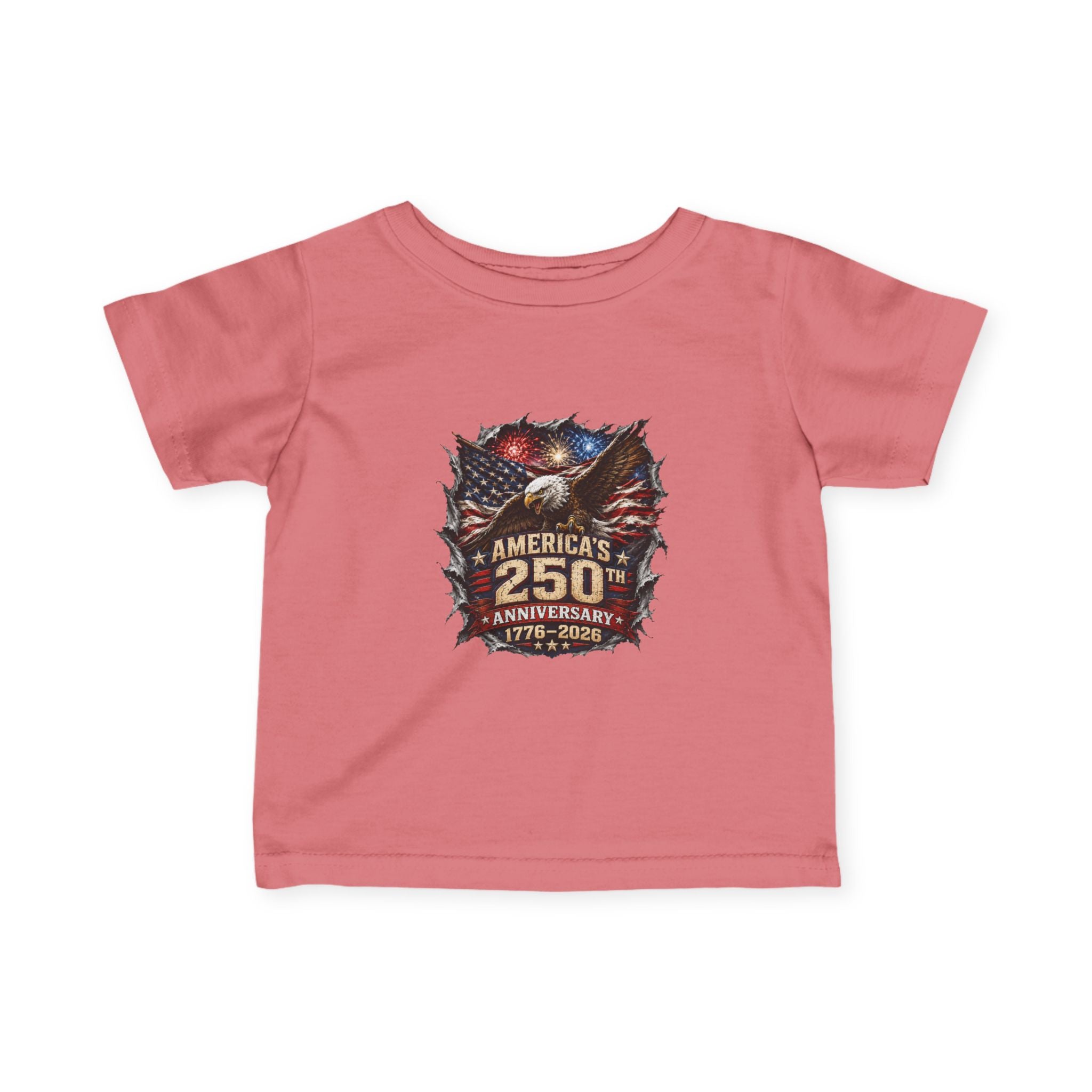 Americas 250th Anniversary Infant Fine Jersey Tee