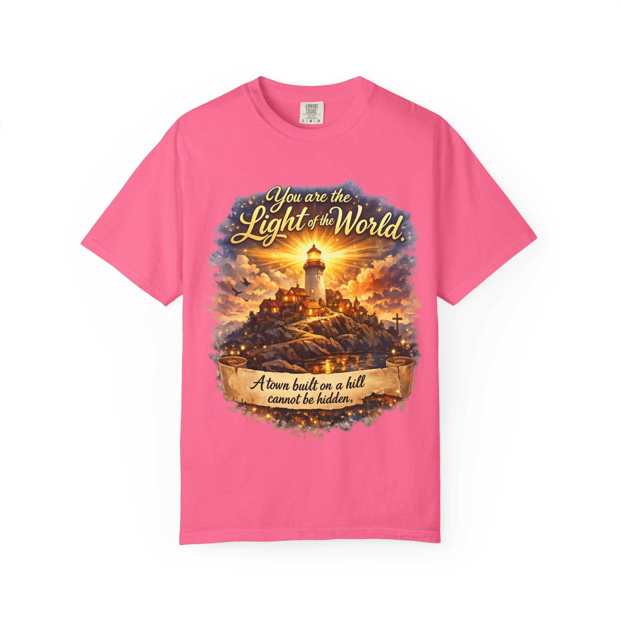 You Are the Light of the World T-Shirt — Lighthouse Faith Graphic Tee