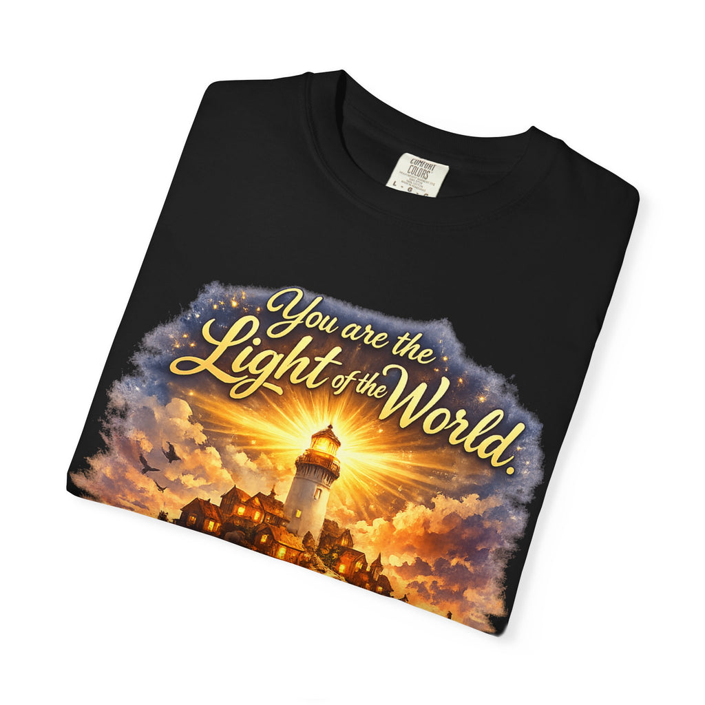 You Are the Light of the World T-Shirt — Lighthouse Faith Graphic Tee