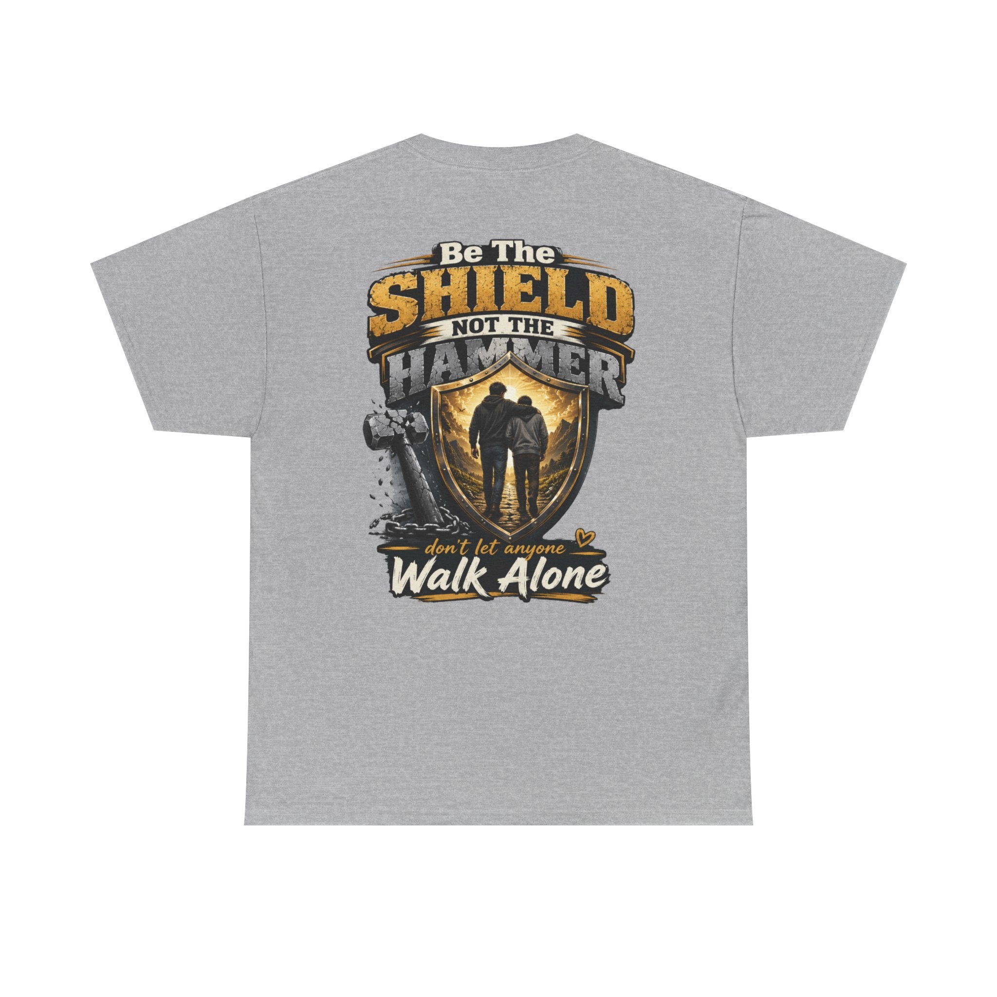 Be The Shield Unisex Heavy Cotton Tee