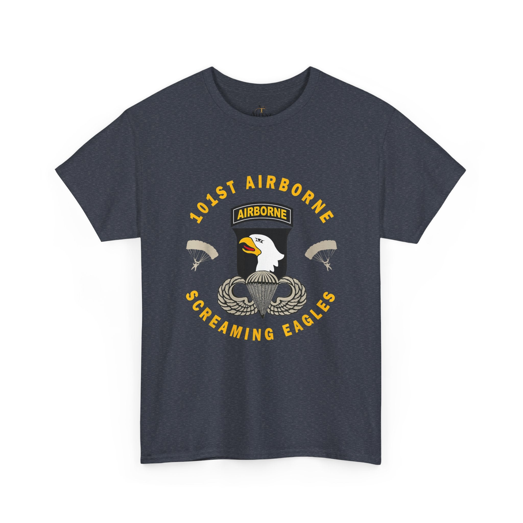 Unisex Heavy Cotton Tee 🦅 101st Airborne “Screaming Eagles” Veteran