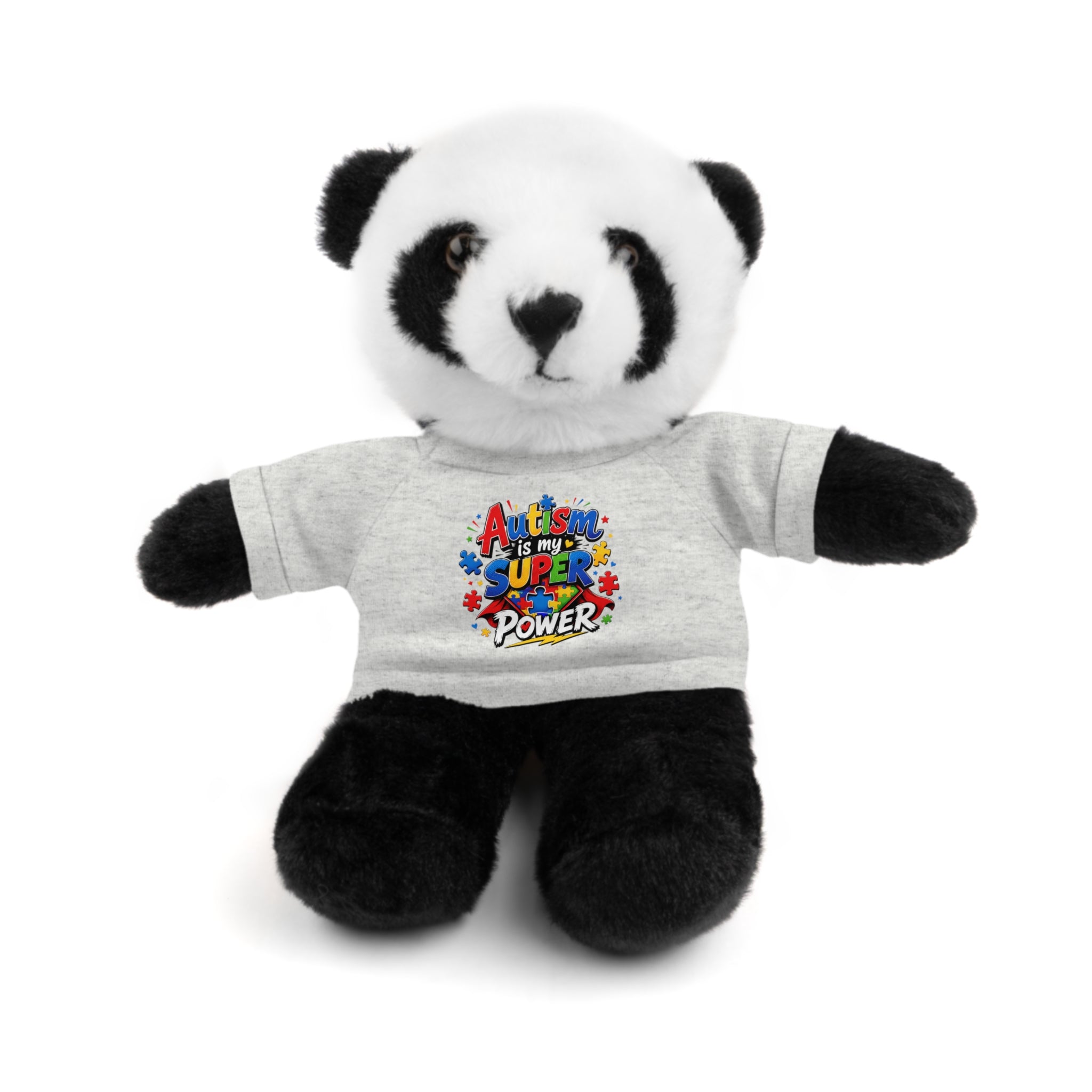 Kids Stuffed Animal with Autism T-Shirt