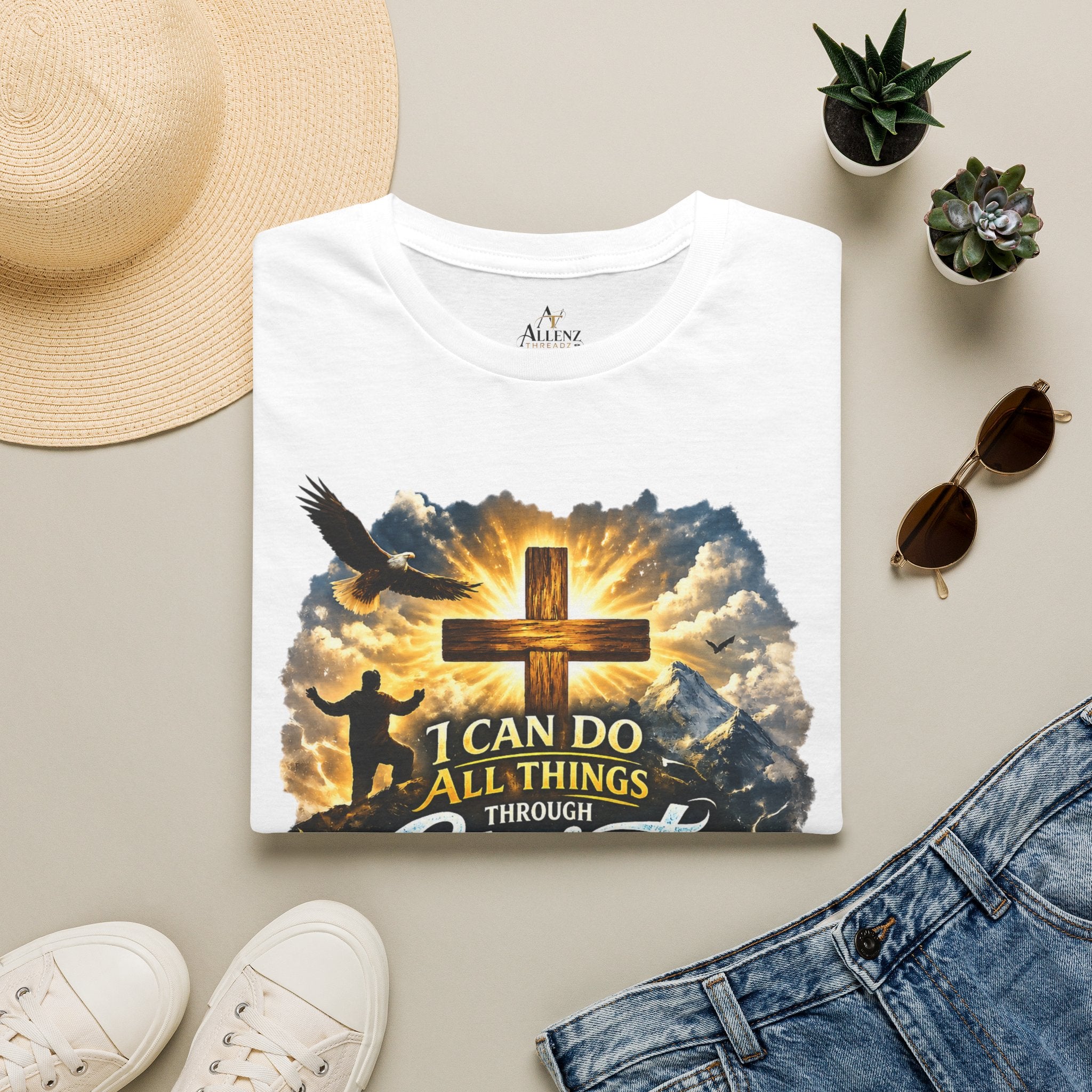 I can do all things through Christ Unisex Softstyle T-Shirt