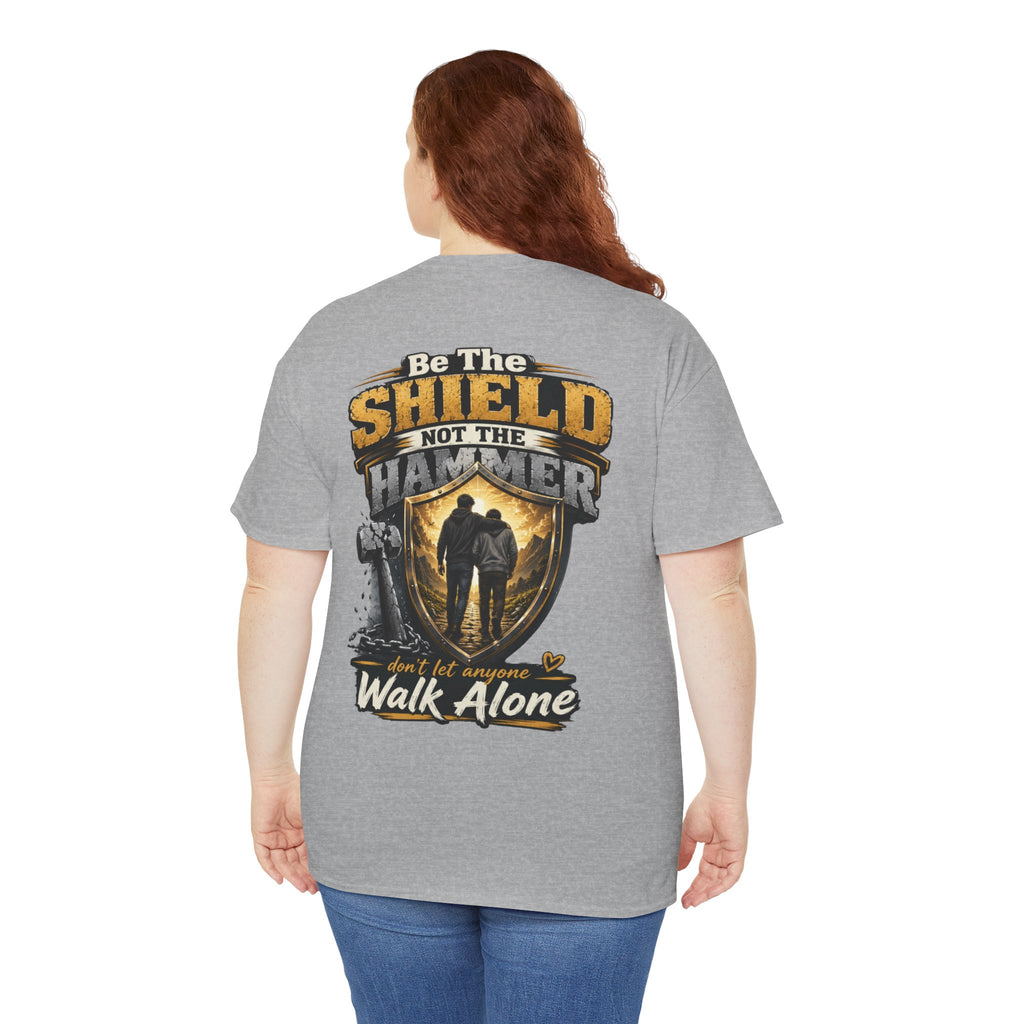 Be The Shield Unisex Heavy Cotton Tee