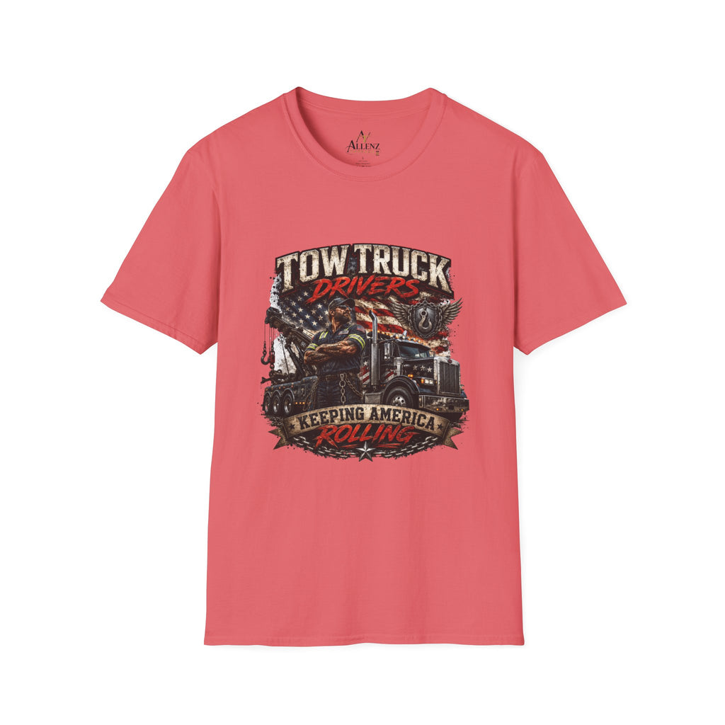 Tow Truck Driver Unisex Softstyle T-Shirt