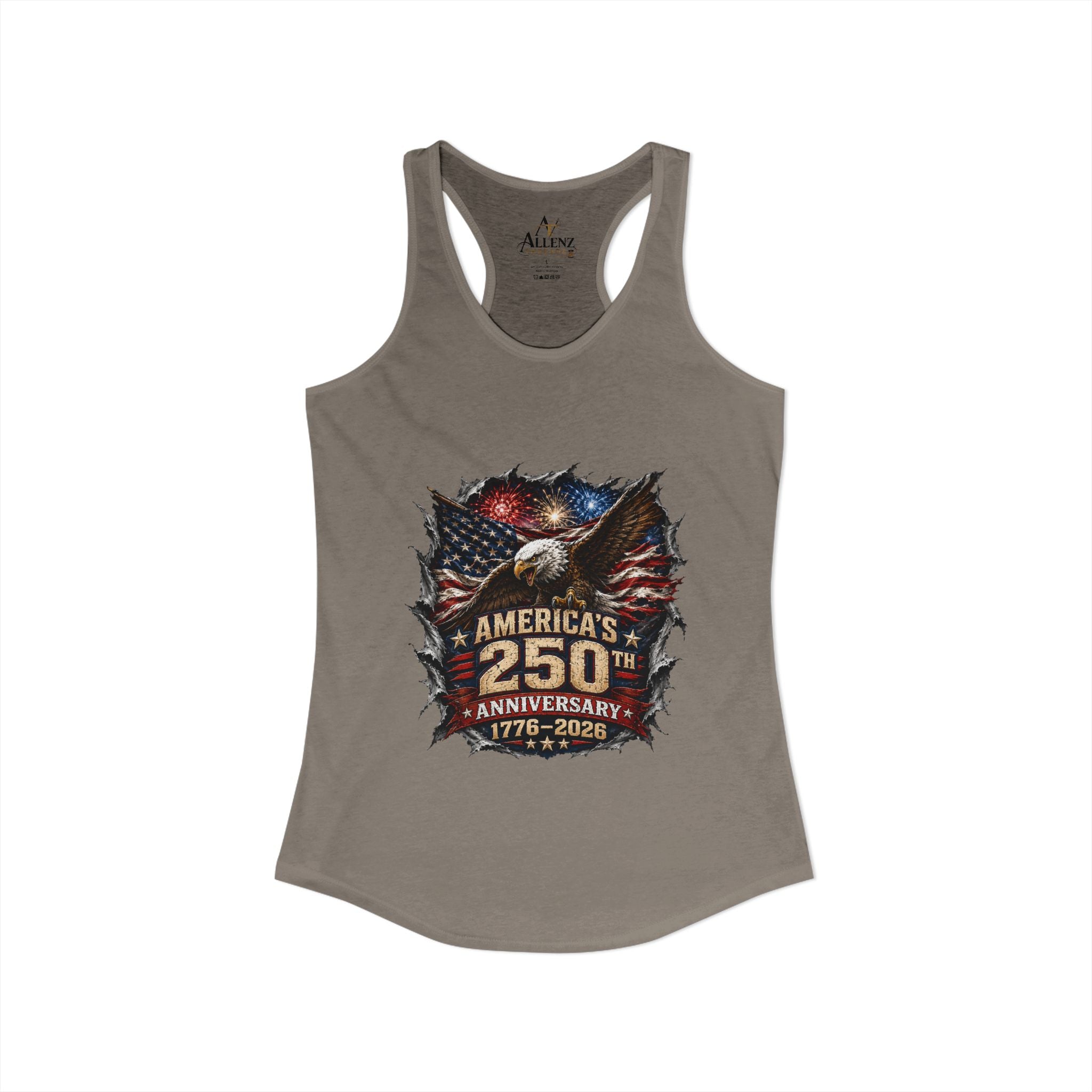 Americas 250th Anniversary Women's Ideal Racerback Tank
