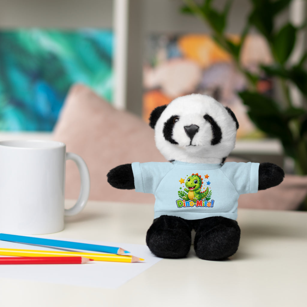 Kids Stuffed Animal with Dino-Mite T-Shirt