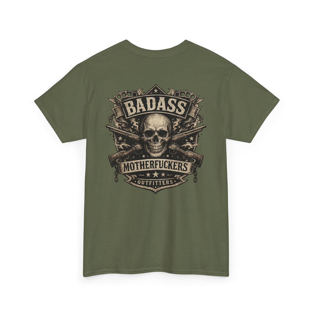 Badass Motherfu.....outfitters Unisex Heavy Cotton Tee