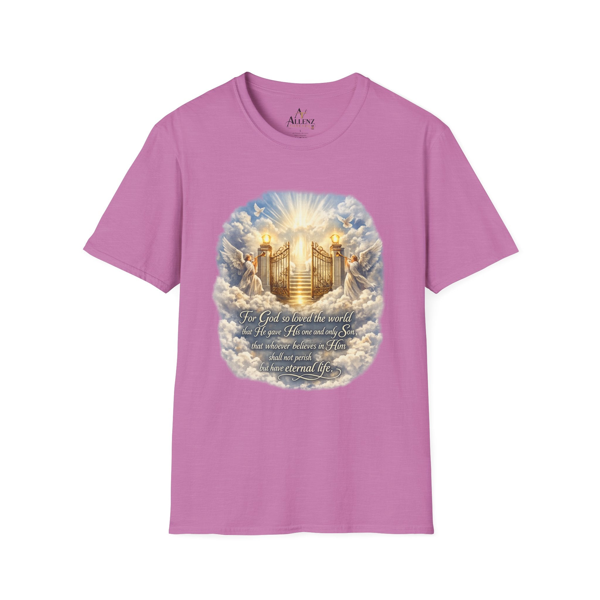 Heavenly Gates T‑Shirt — Inspirational Christian Faith Graphic Tee