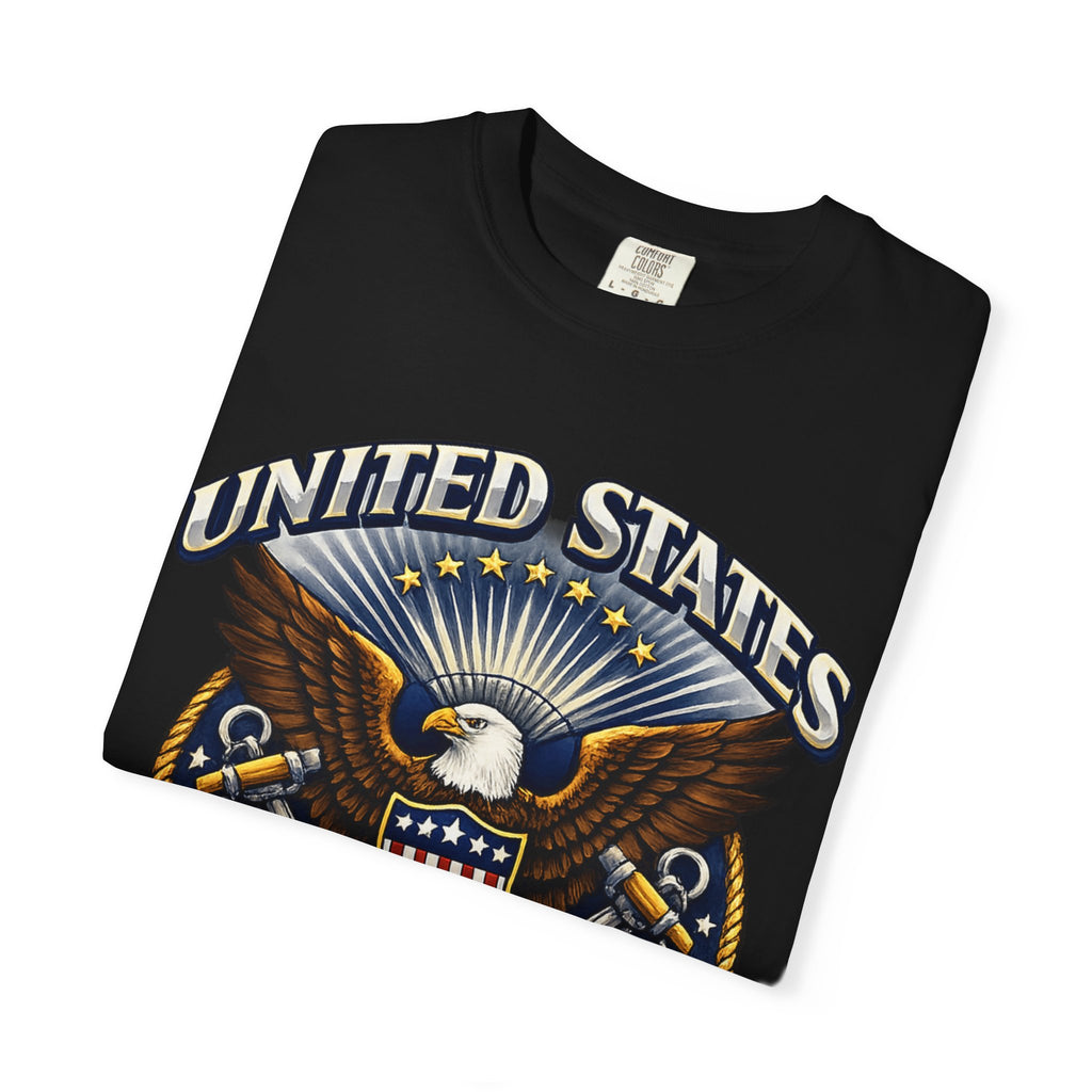 United States Navy Eagle Graphic T-Shirt — Honor Courage Commitment