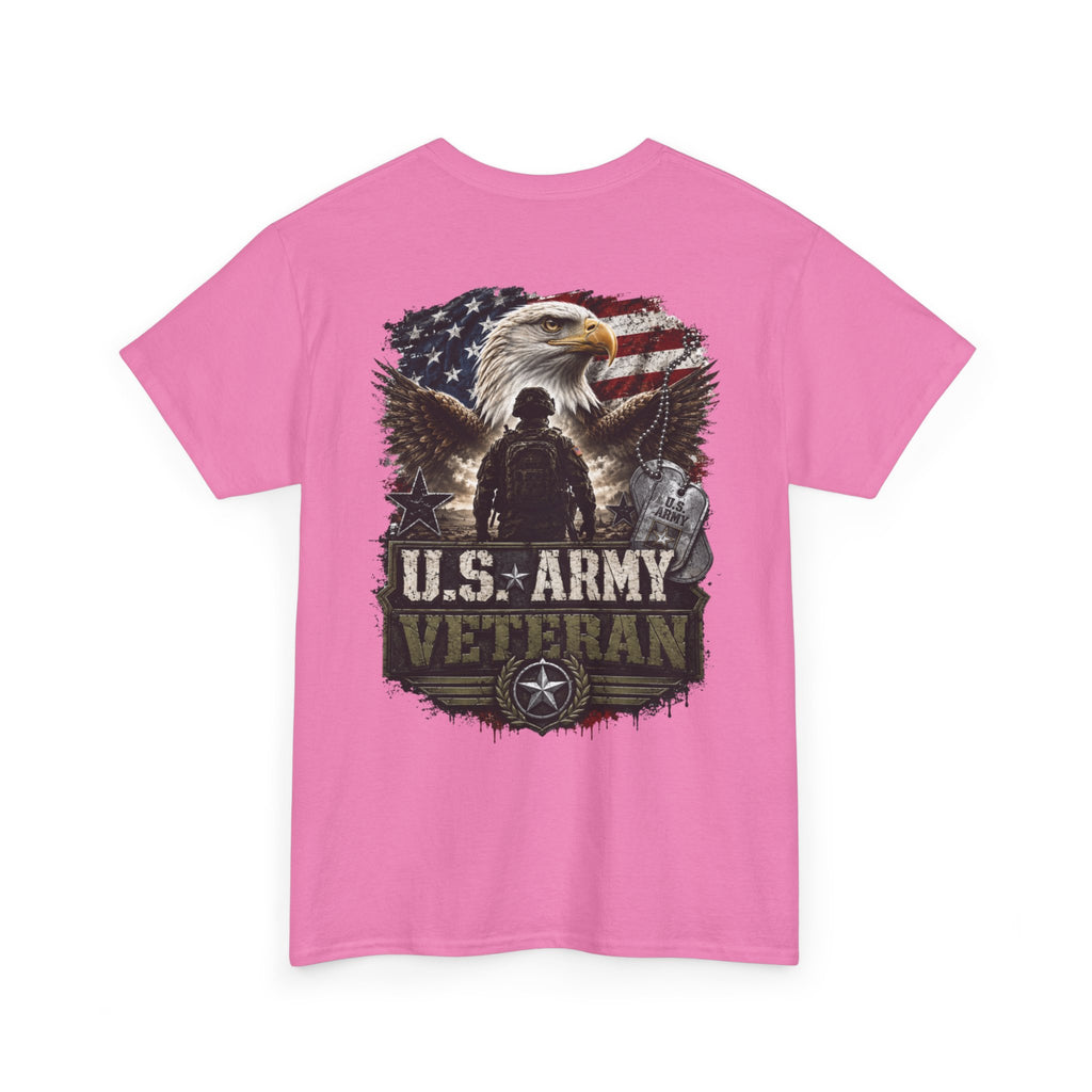 Army Veteran Unisex Heavy Cotton Tee