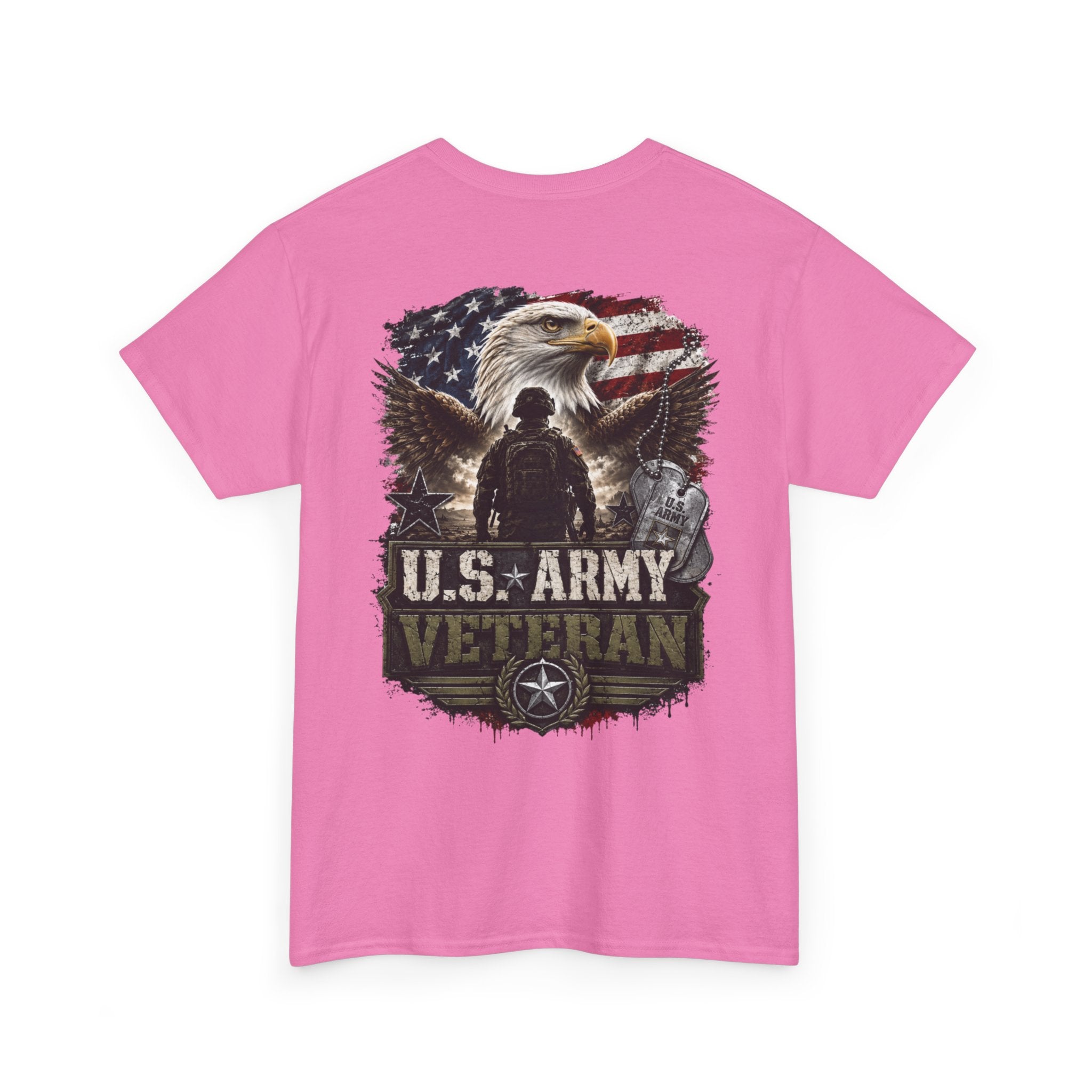 Army Veteran Unisex Heavy Cotton Tee
