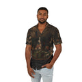 Men's Hawaiian Camp Shirt (AOP). 50s poker dogs