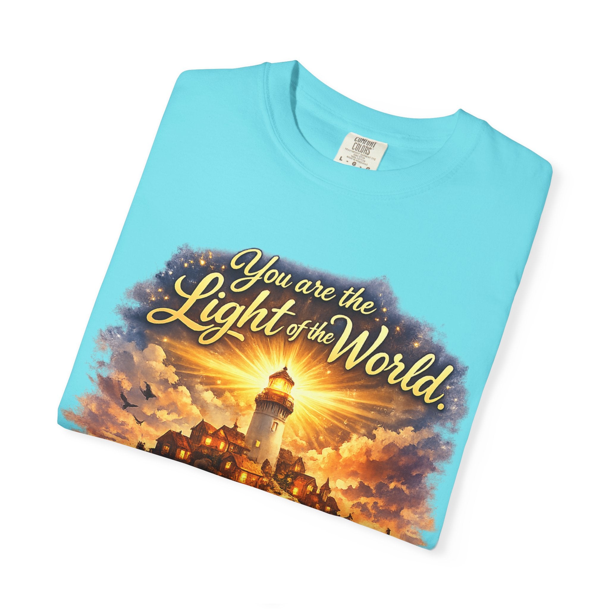 You Are the Light of the World T-Shirt — Lighthouse Faith Graphic Tee