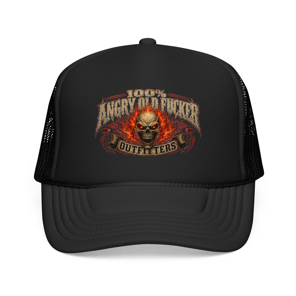 Foam Trucker Hat. 100% angry old man.
