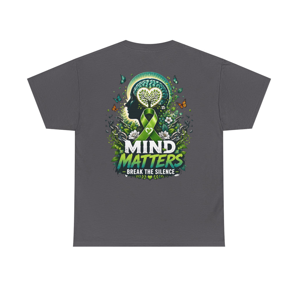 Break the Silence Mental Health Unisex Heavy Cotton Tee