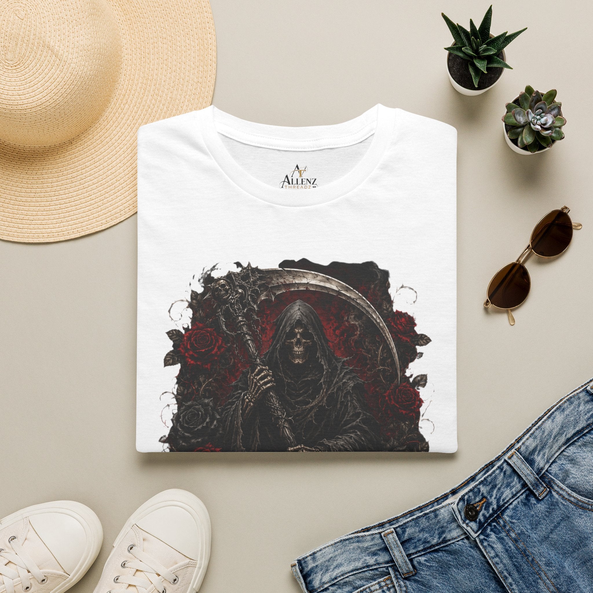 Grim Reaper Skull Tee