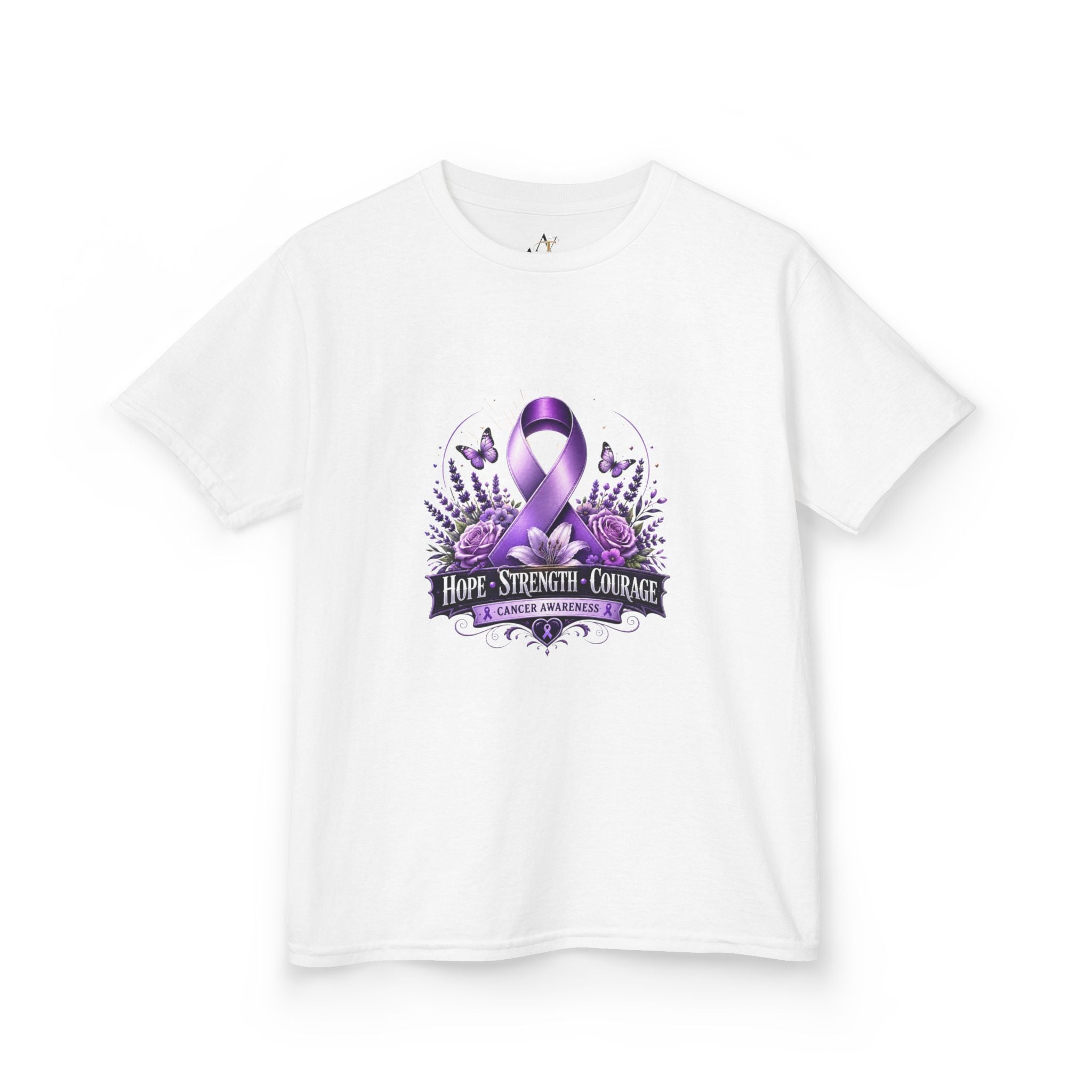 Cancer Awareness Kids Heavy Cotton™ Tee