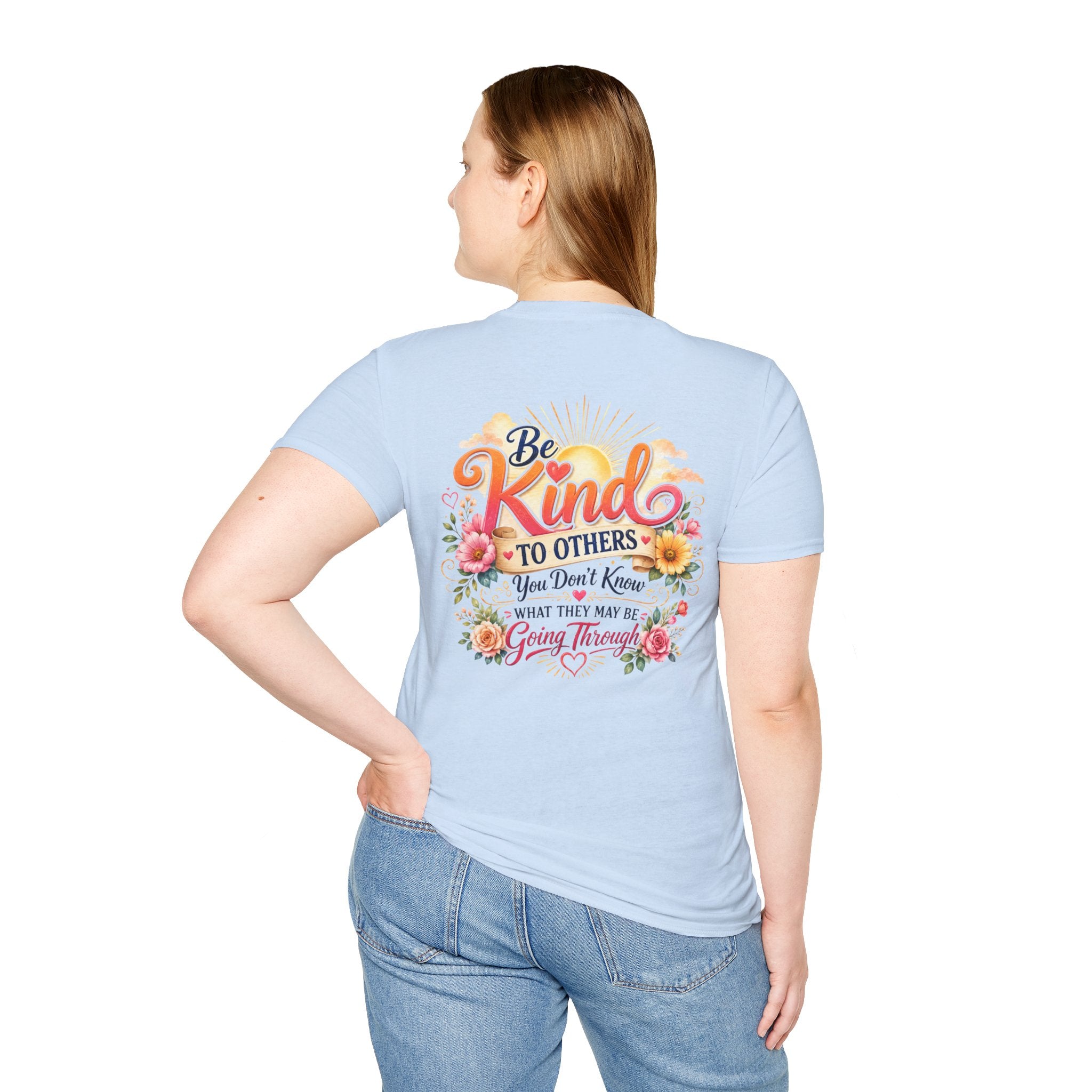 Be Kind Inspirational Unisex Softstyle T-Shirt