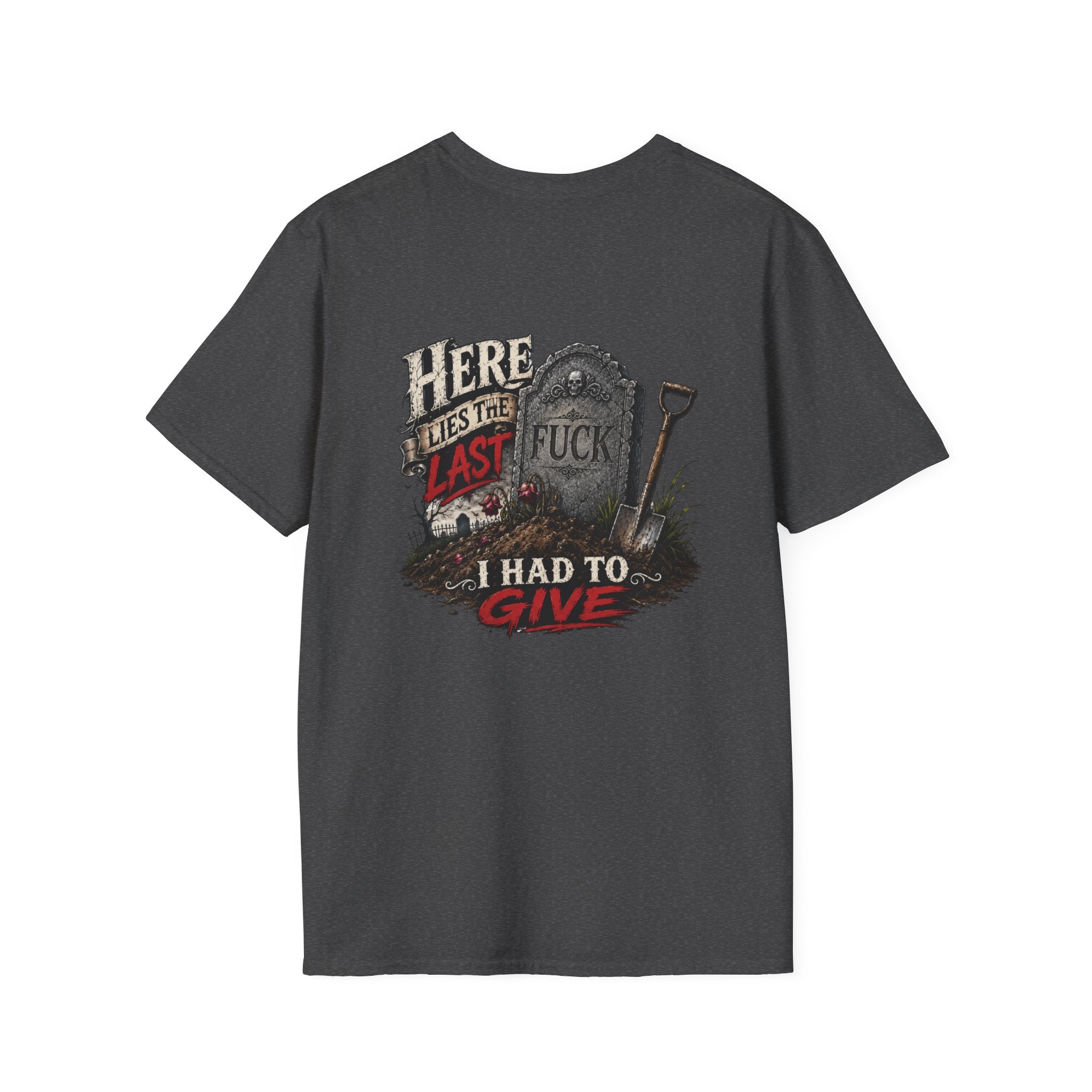 Here Lies Unisex Softstyle T-Shirt