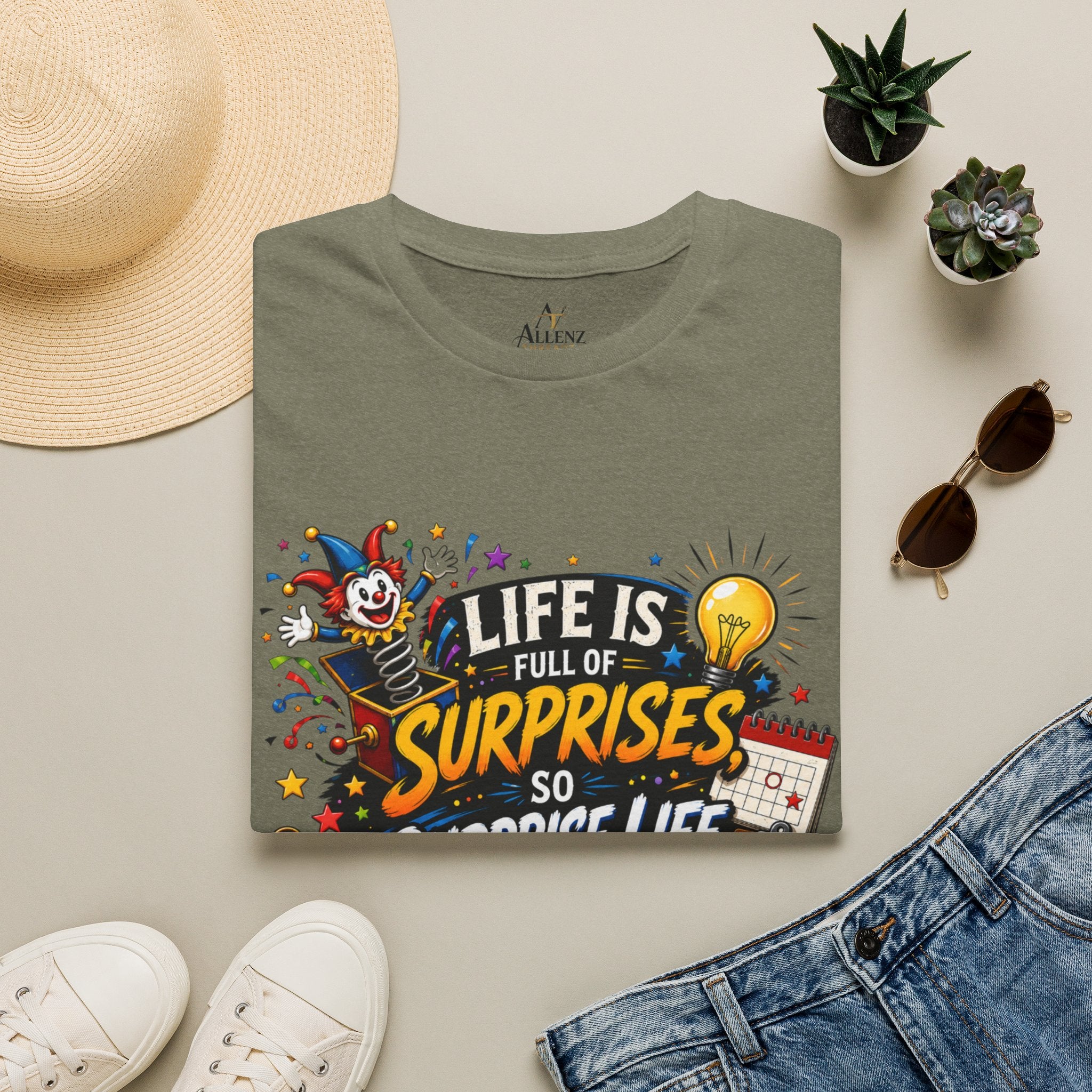 Life's Surprises Unisex Softstyle T-Shirt