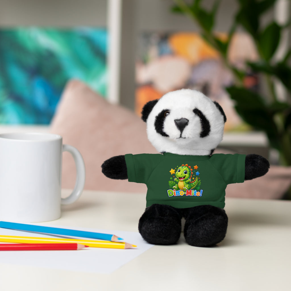 Kids Stuffed Animal with Dino-Mite T-Shirt