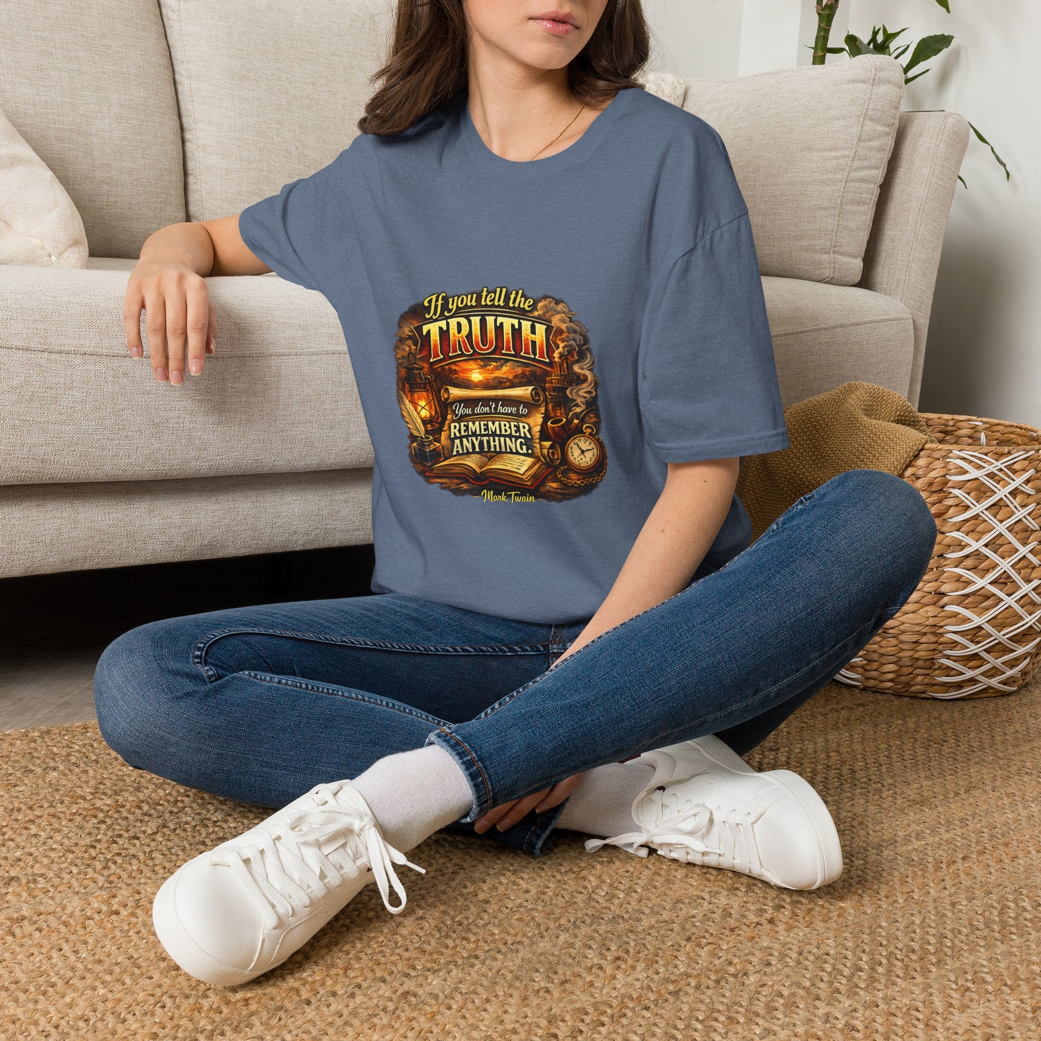 If you tell the truth Unisex Softstyle T-Shirt