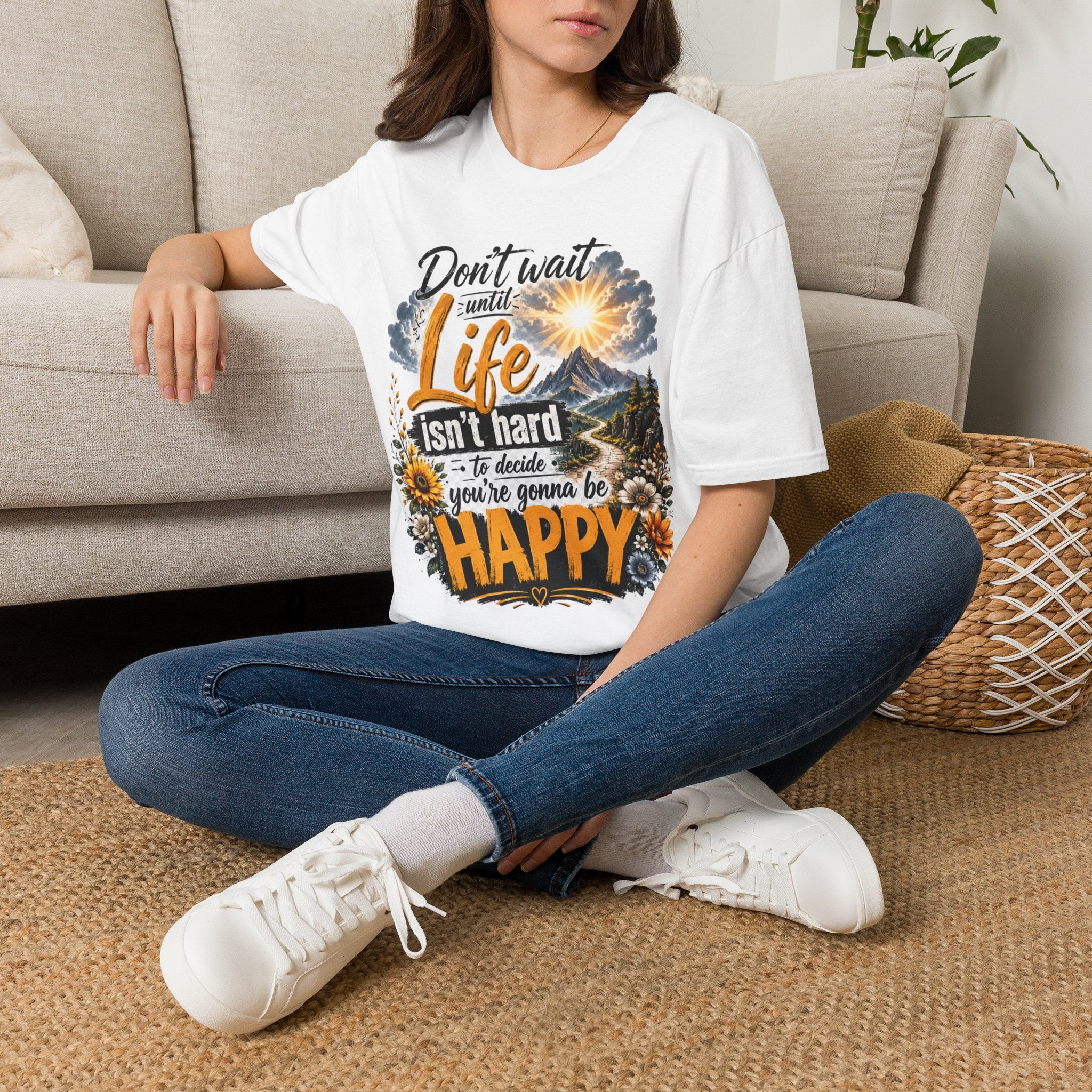 Positive Quote Unisex Softstyle T-Shirt