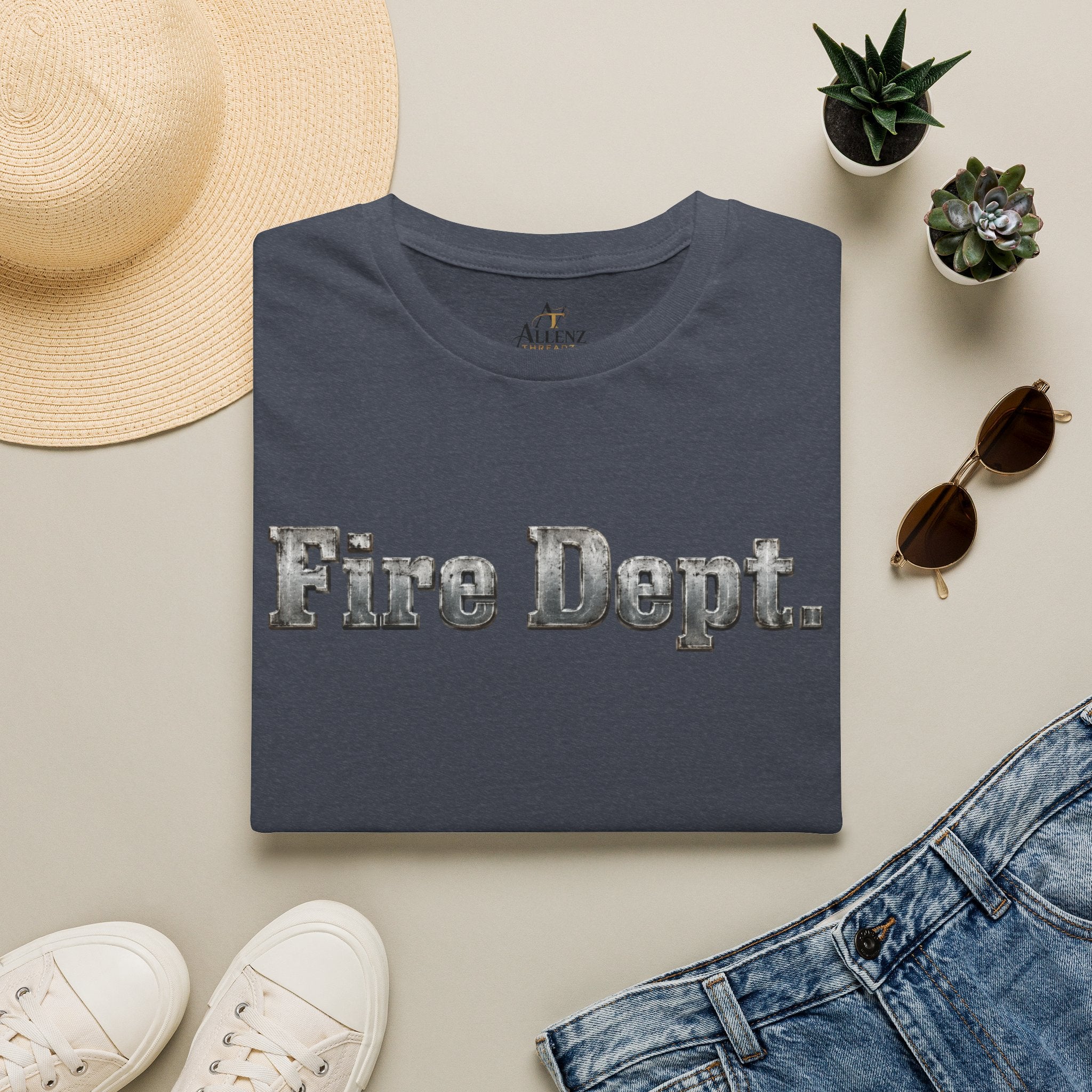 Fire Dept. Unisex Softstyle T-Shirt