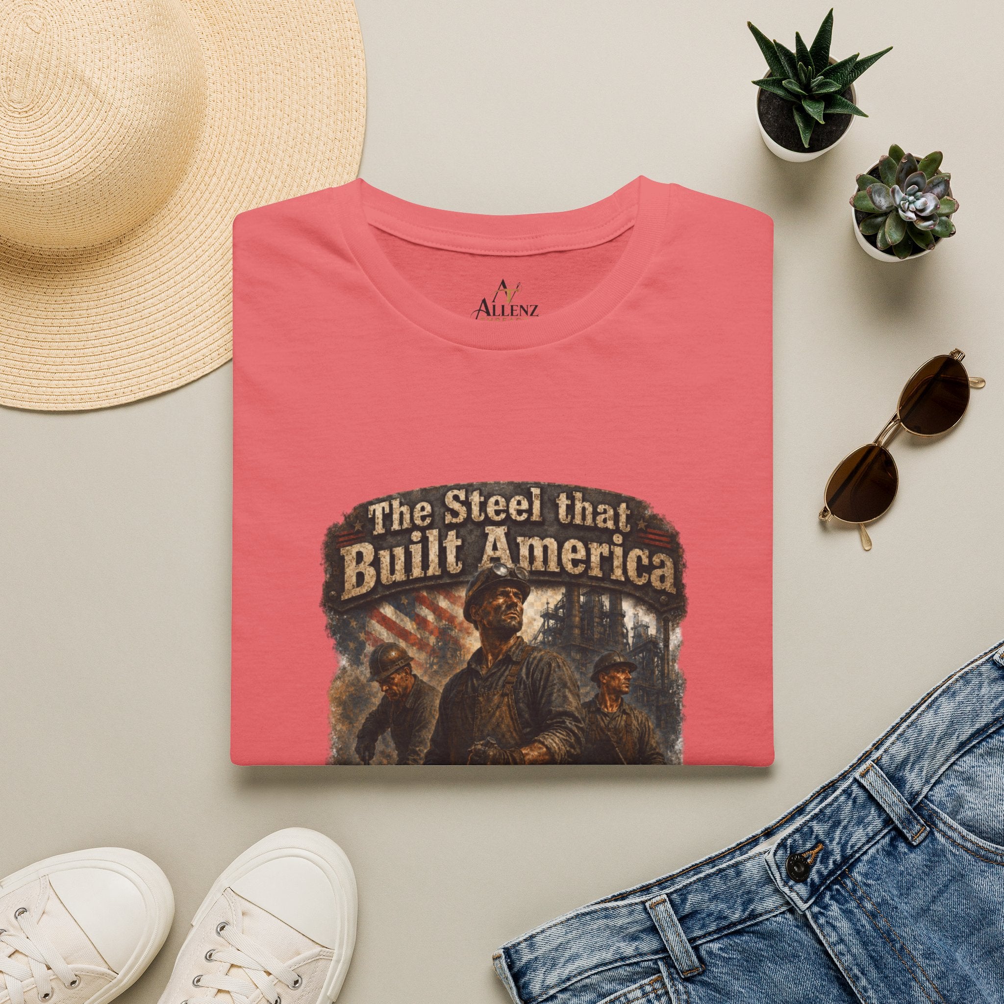 The Steel That Built America Unisex Softstyle T-Shirt