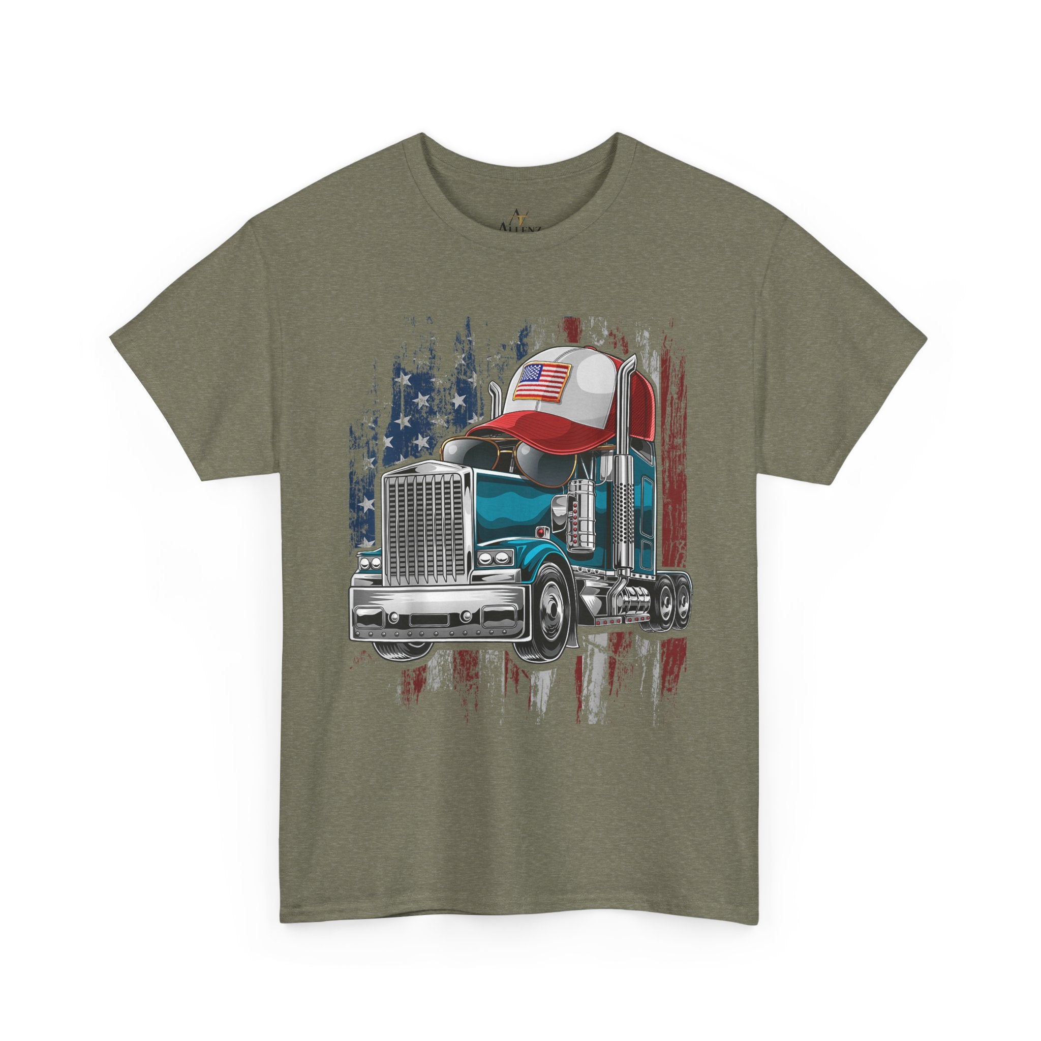 Unisex Heavy Cotton Tee - American Road Warrior Tee