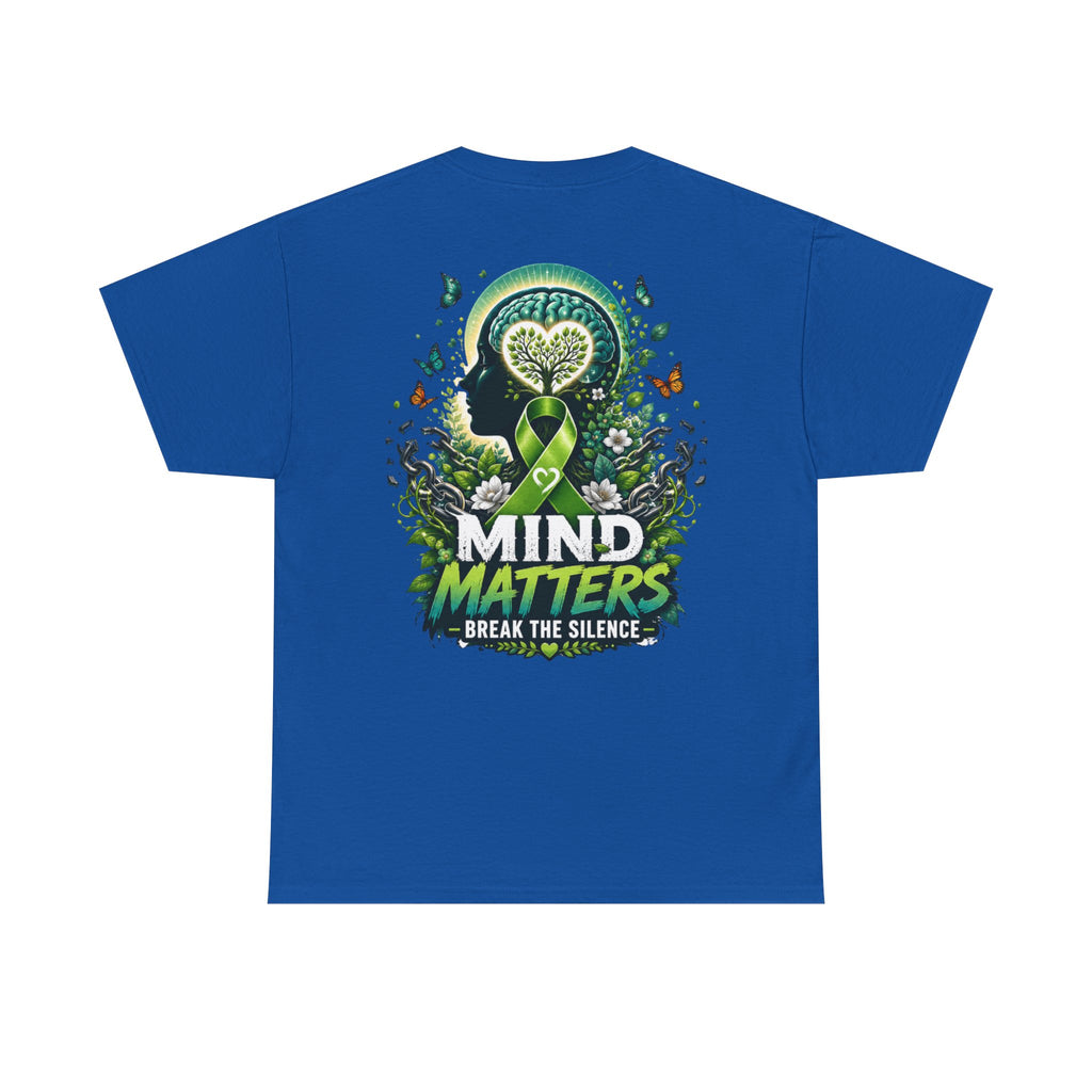 Break the Silence Mental Health Unisex Heavy Cotton Tee