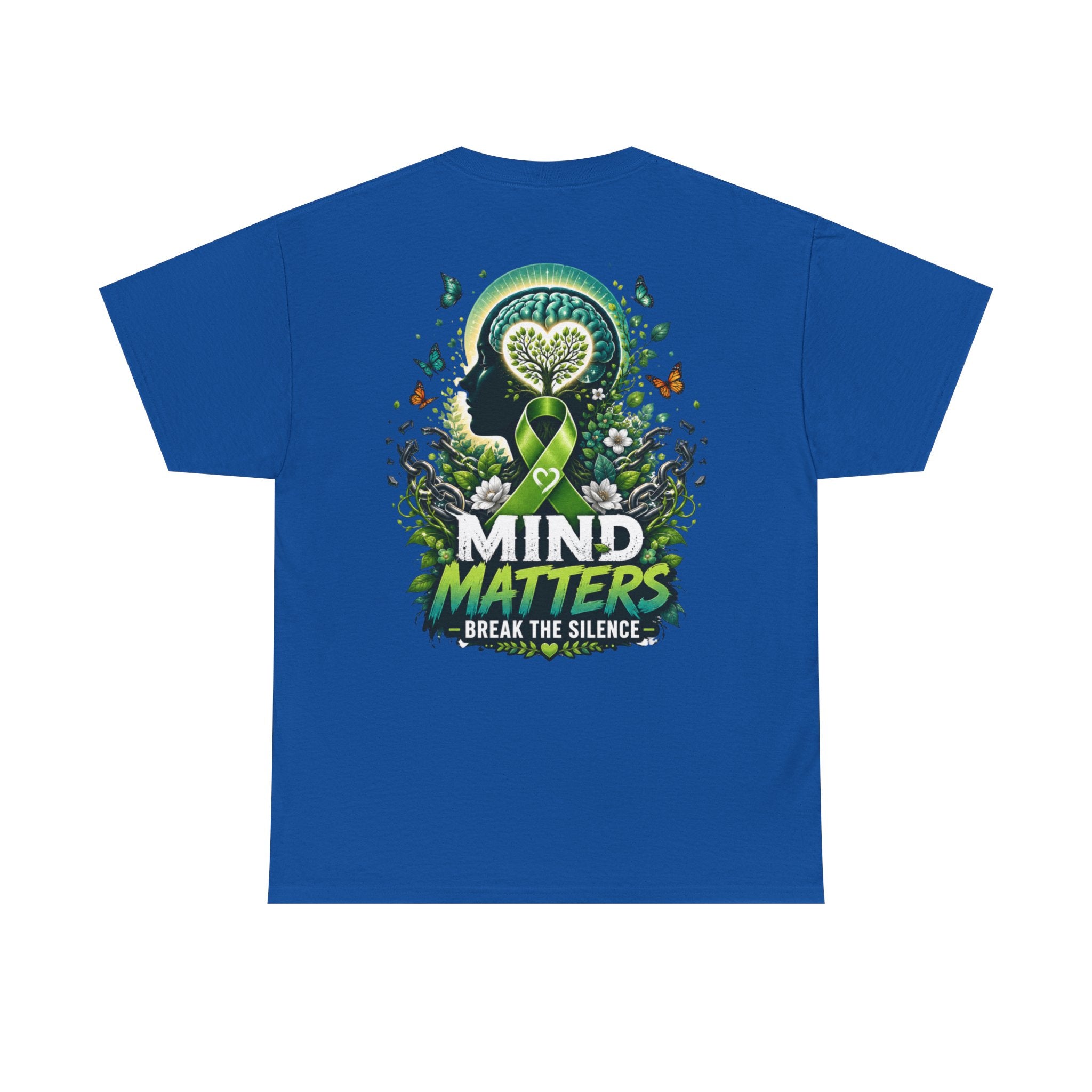 Break the Silence Mental Health Unisex Heavy Cotton Tee