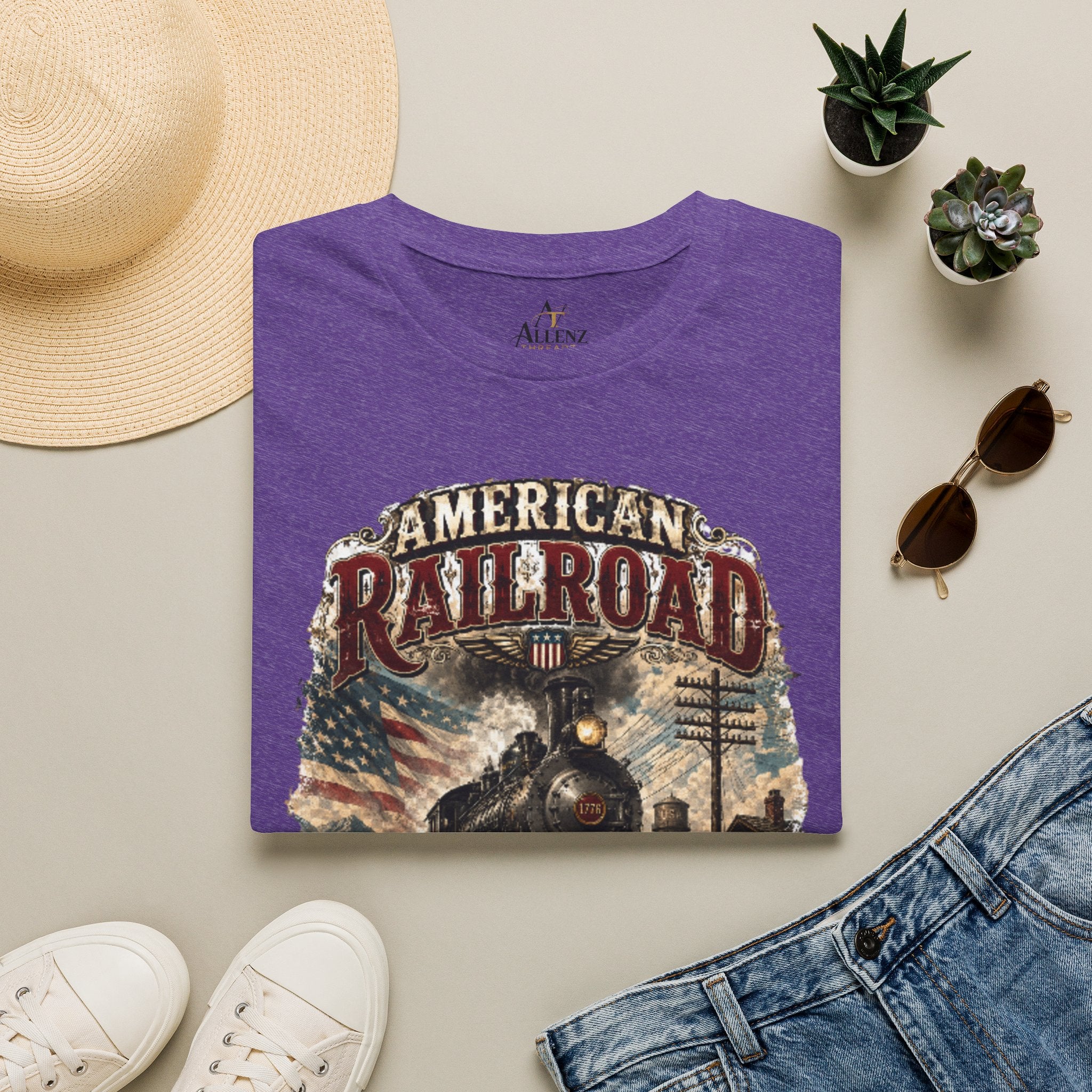 American Railroad Unisex Softstyle T-Shirt