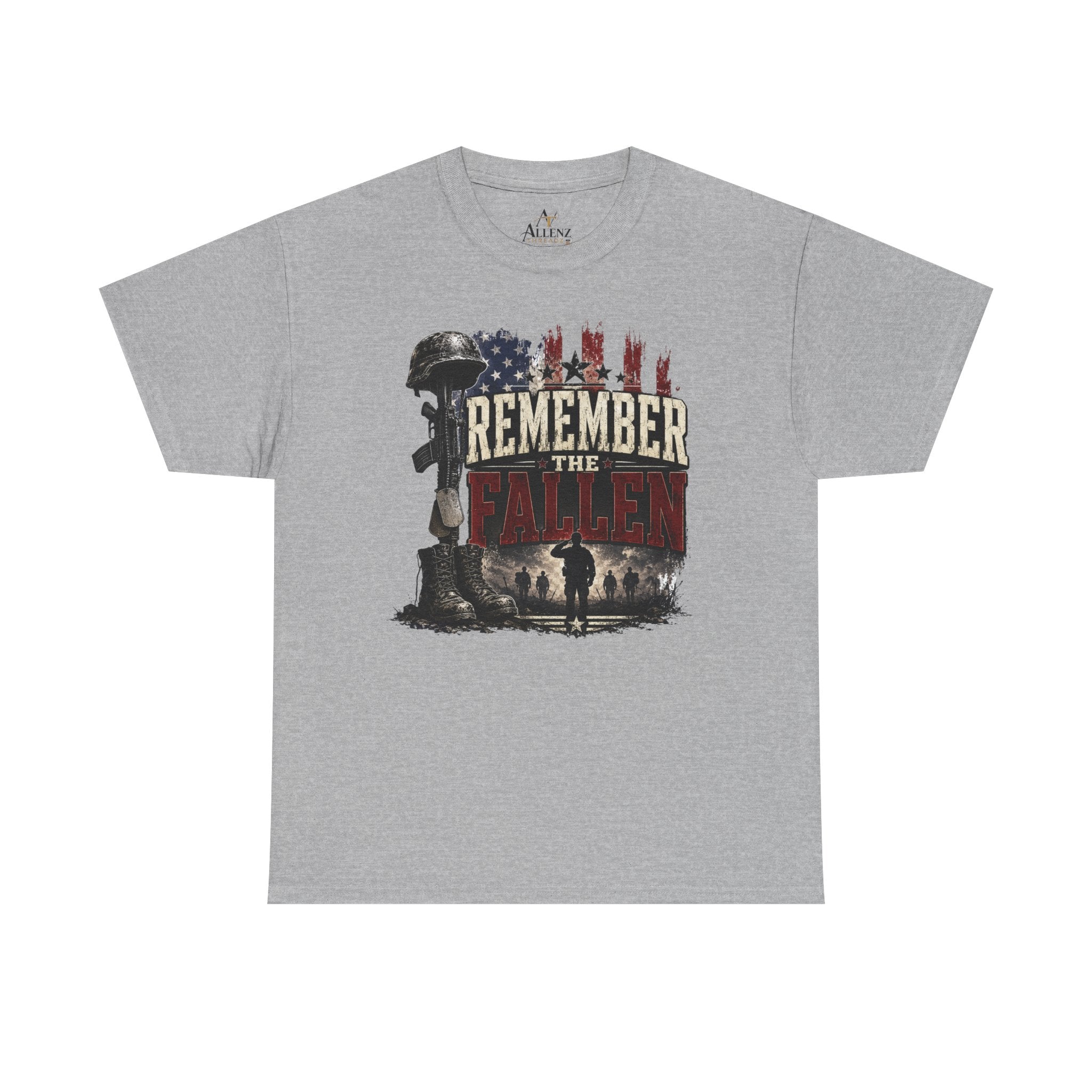 Unisex Heavy Cotton Tee   Military remember the Fallen