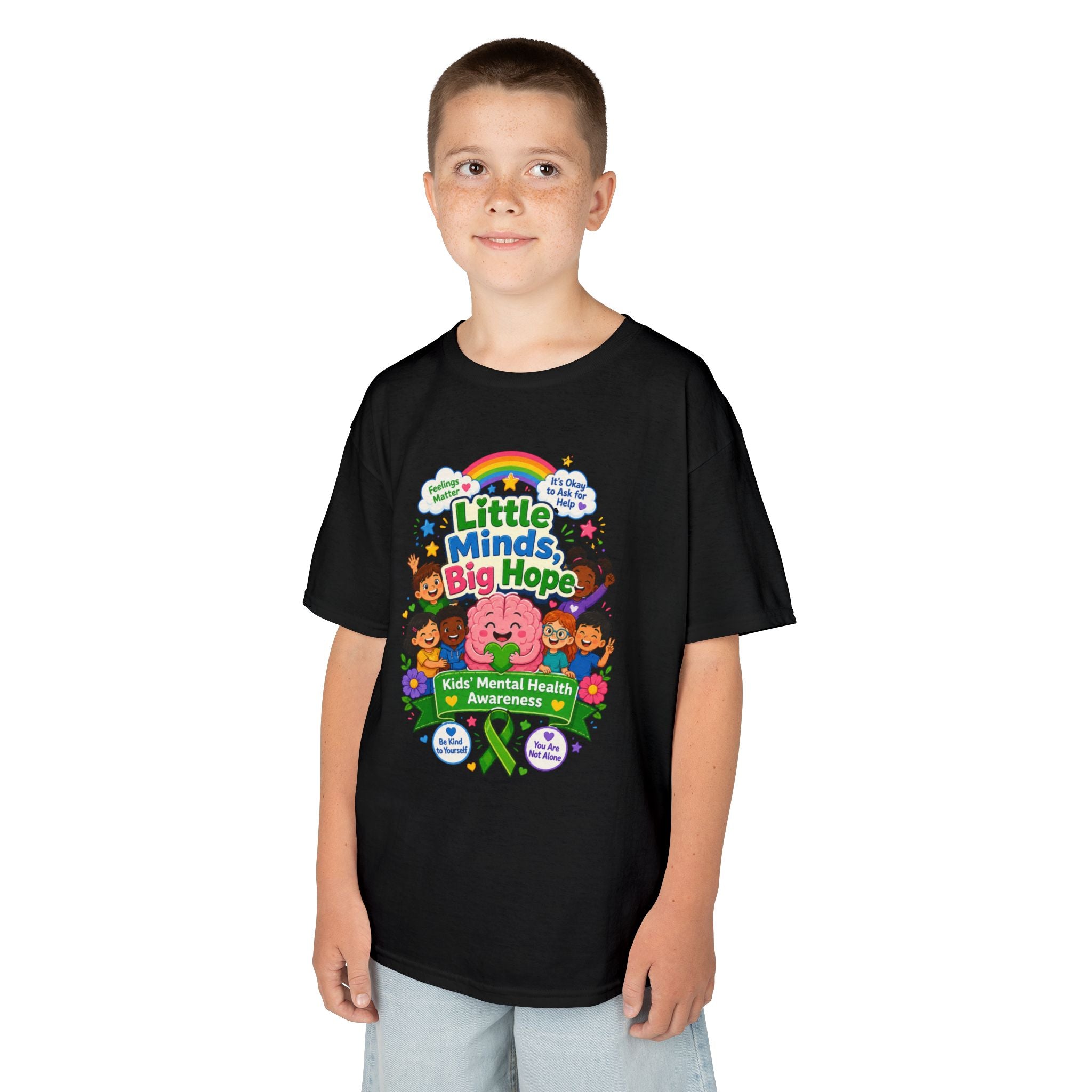 Little Minds Mental Health Kids Heavy Cotton™ Tee